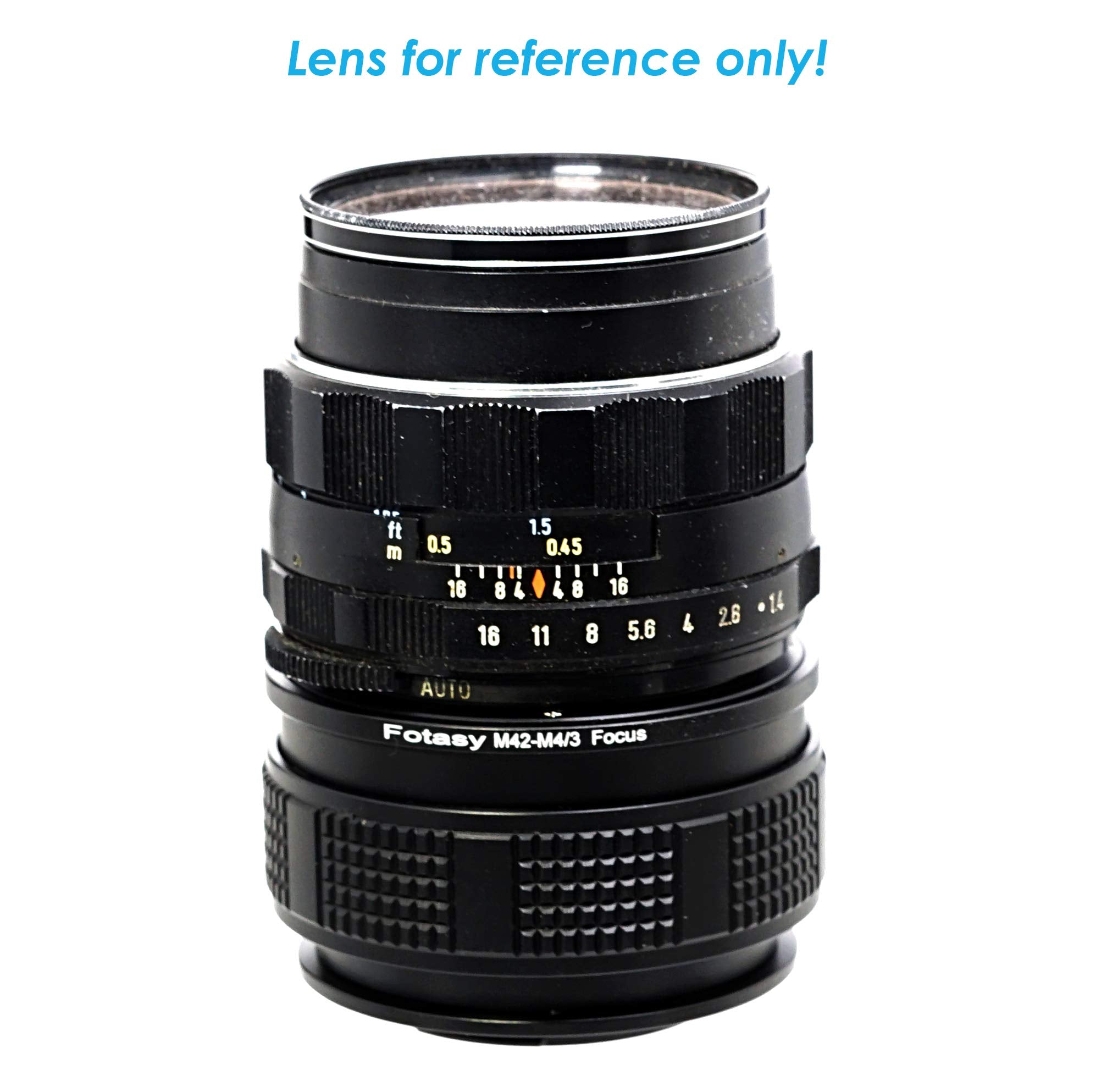 Fotasy M42 Lens To M4/3 Focusing Helicoid Adapter, Mft Mount Macro Helicoid Tube, Compatible With Panasonic G9 Gh5 Ii Gx8 Gx9 Gx