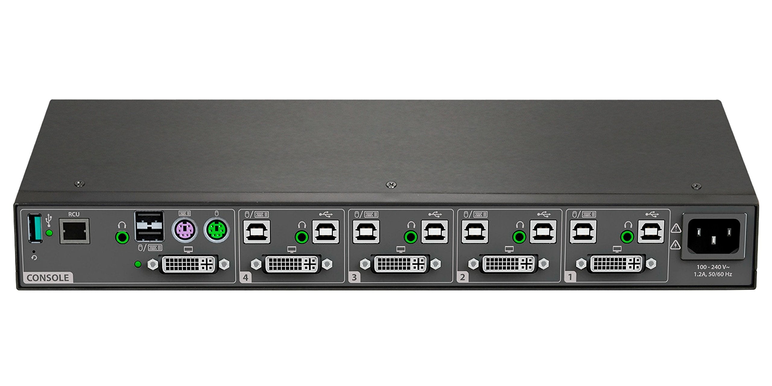 Avocent Vertiv Cybex Sc800 Secure Desktop Kvm Switch, Single Head Monitor, 4 Port, Dual Link, Secure Desktop Kvm Switch, Common