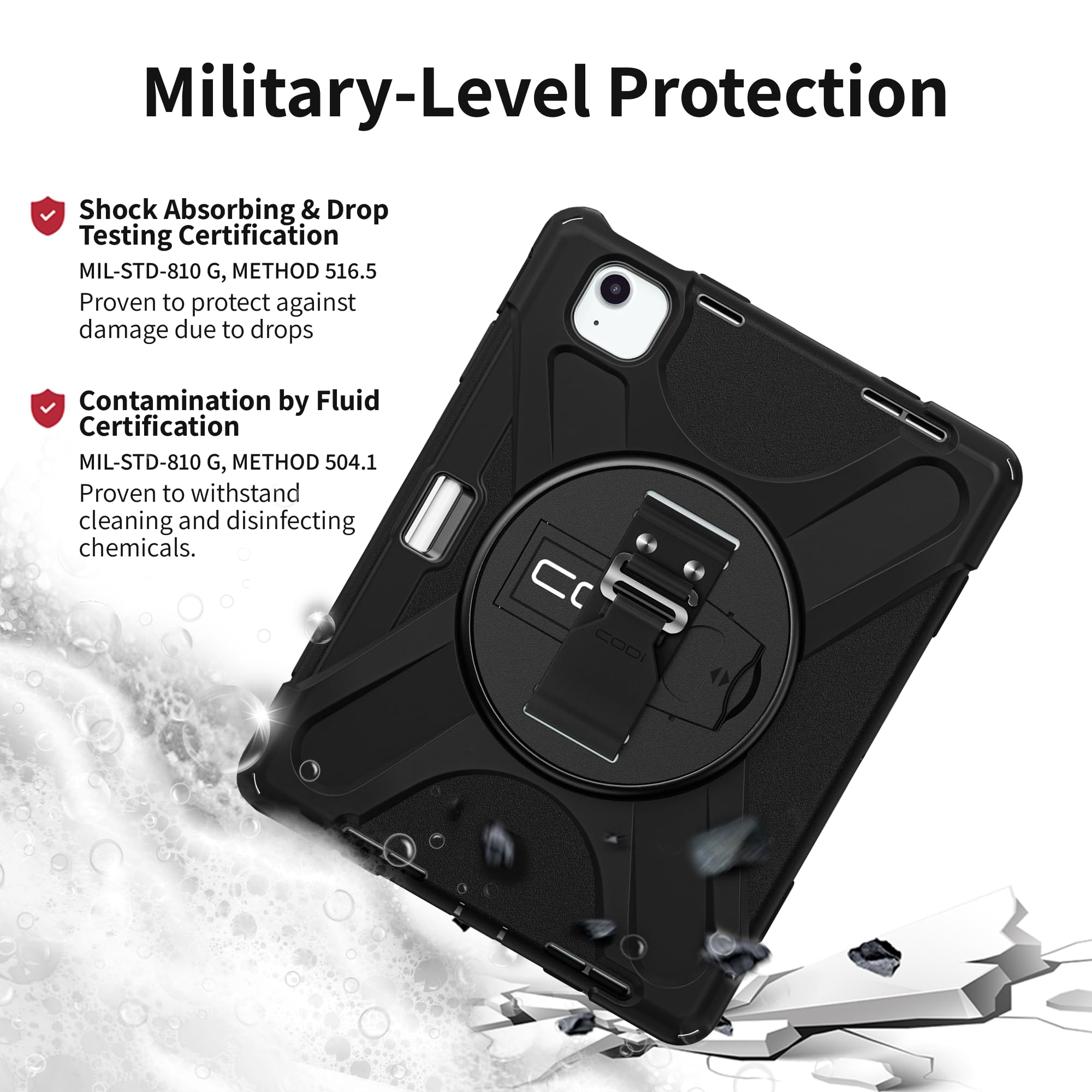 Codi Rugged Carrying Case For Ipad Air 10.9 (Gen 4, 5)