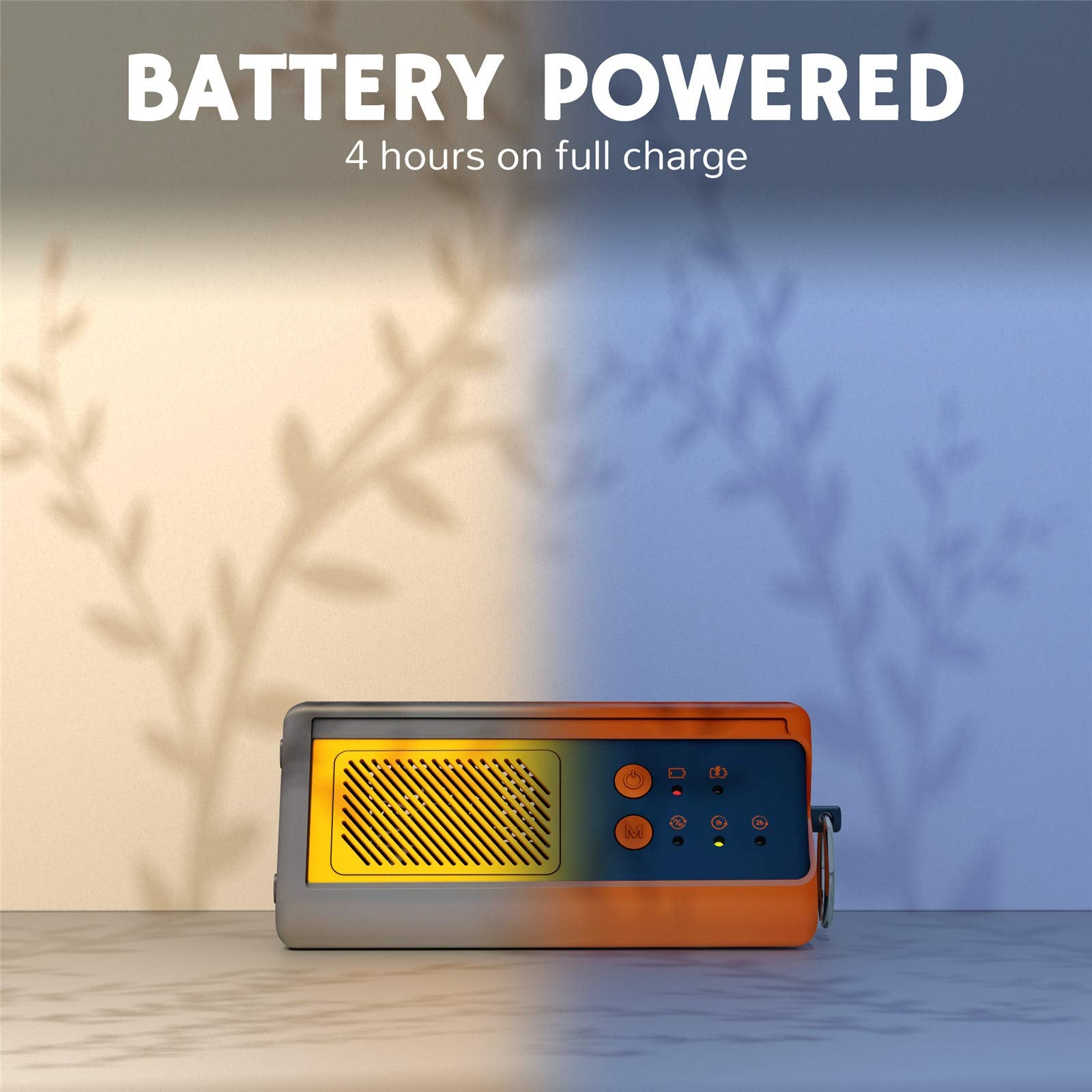 Airthereal Pa1K-Go 1,000Mg/H Portable Ozone Generator - Cordless Battery Powered Odor Eliminator For Car, Hotel Rooms, Offices,