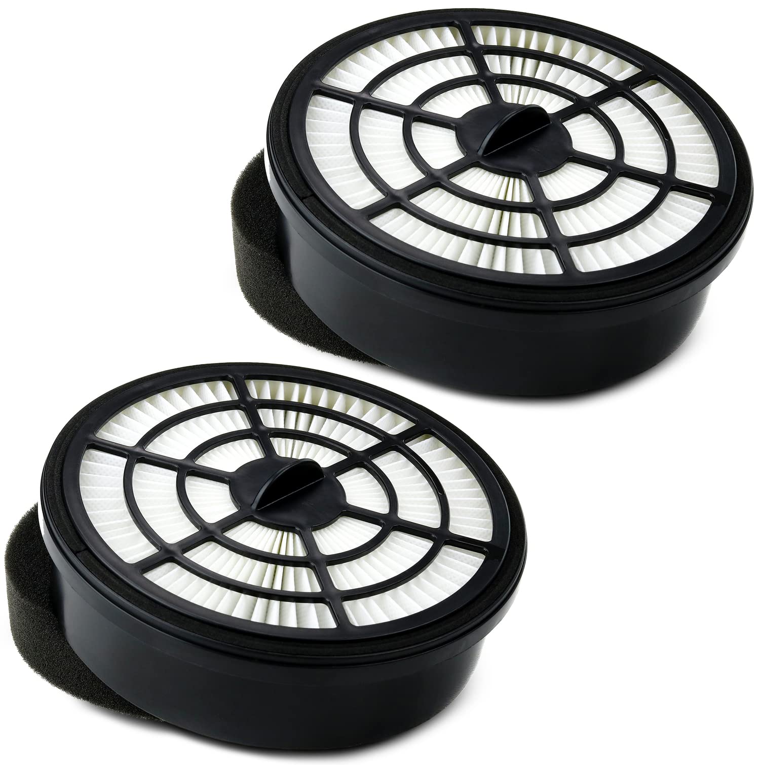 Ovente Replacement Filter For St2620 Bagless Canister Vacuum Cleaner (Pack Of 2) With Ultra Dust And Small Particles Filtration, Easy To Remove And Install, Black Acpst26702