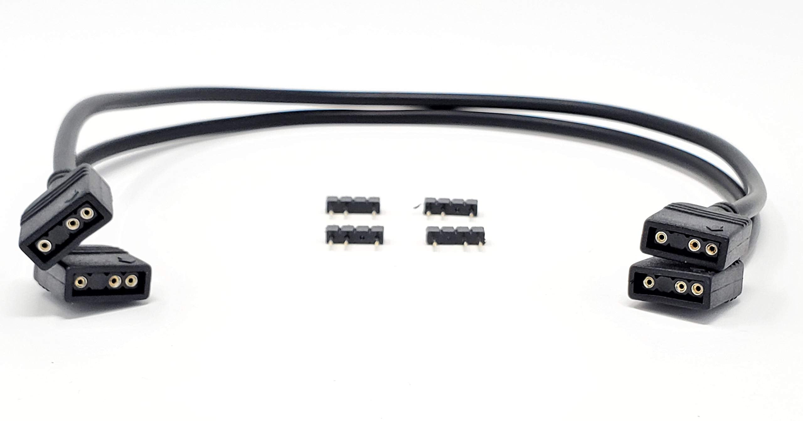 Micro Connectors Addressable Rgb Extension Cable   30Cm/ 2 Pack, Model Number: F04 01Argb30 2P