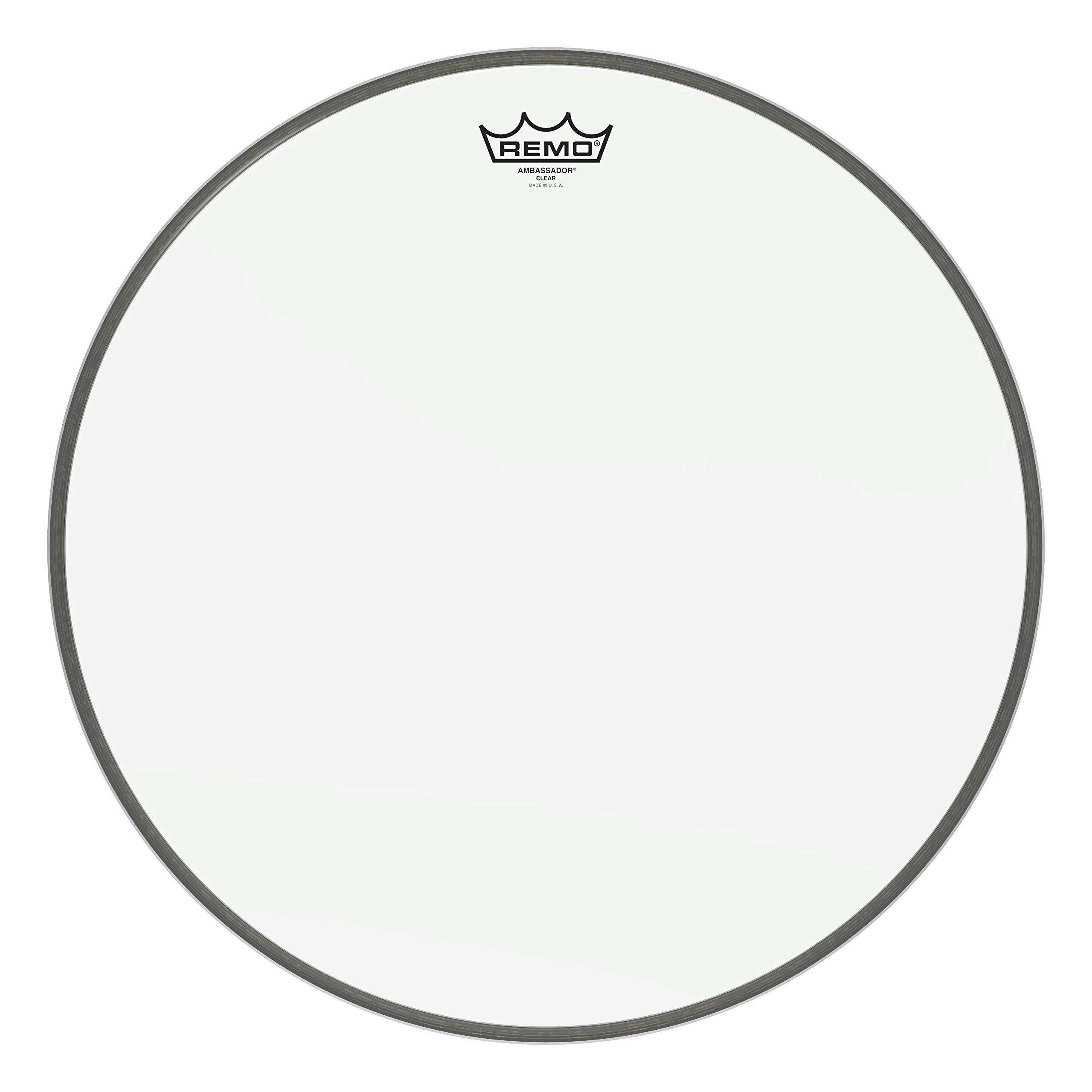 Remo Ambassador Clear Bass Drumhead, 18''