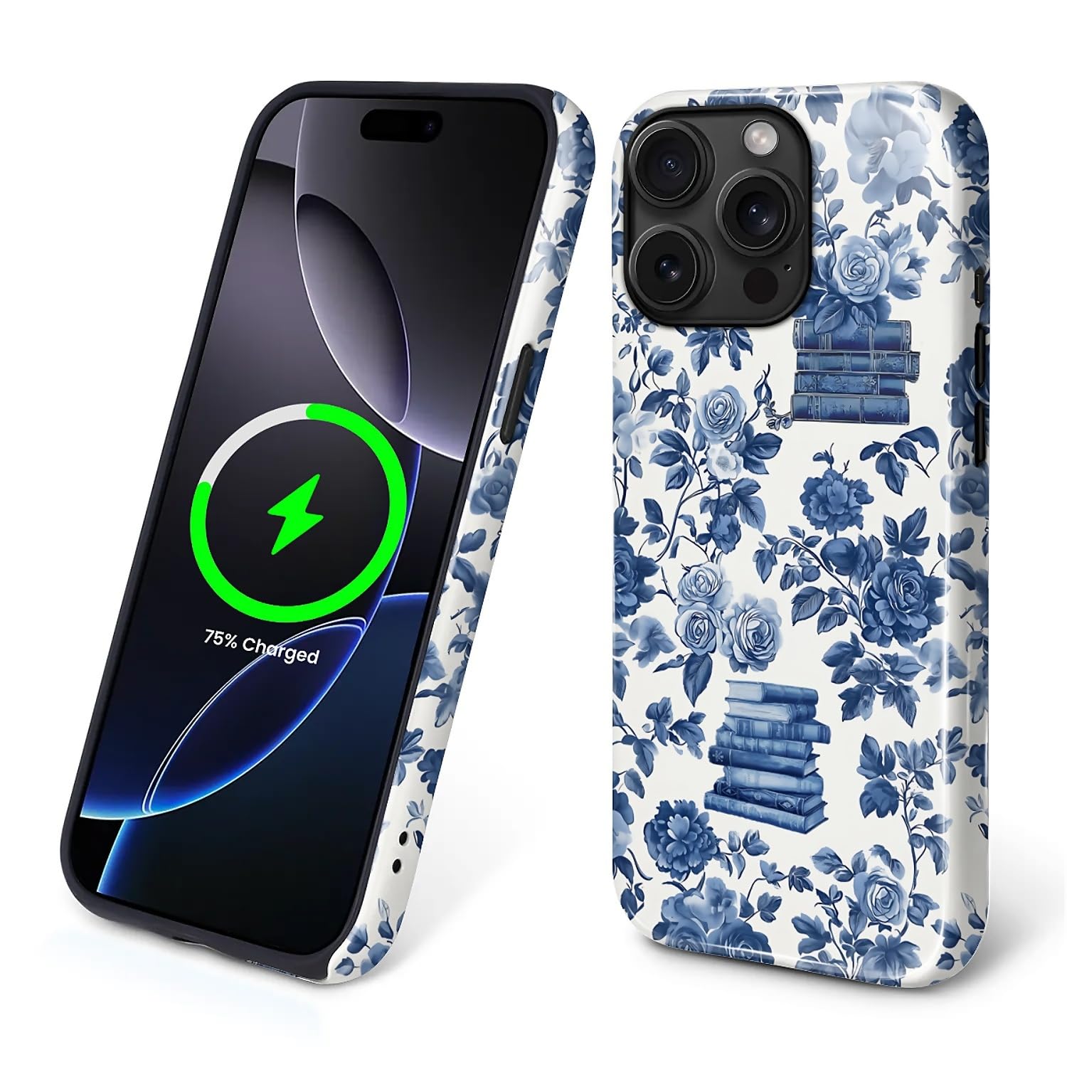 Flivro Magnetic Case for iPhone 14 Pro Max, Compatible with Magsafe PC Hard Shell & Silicone Inner Bumper Anti-Scratch Full-Body
