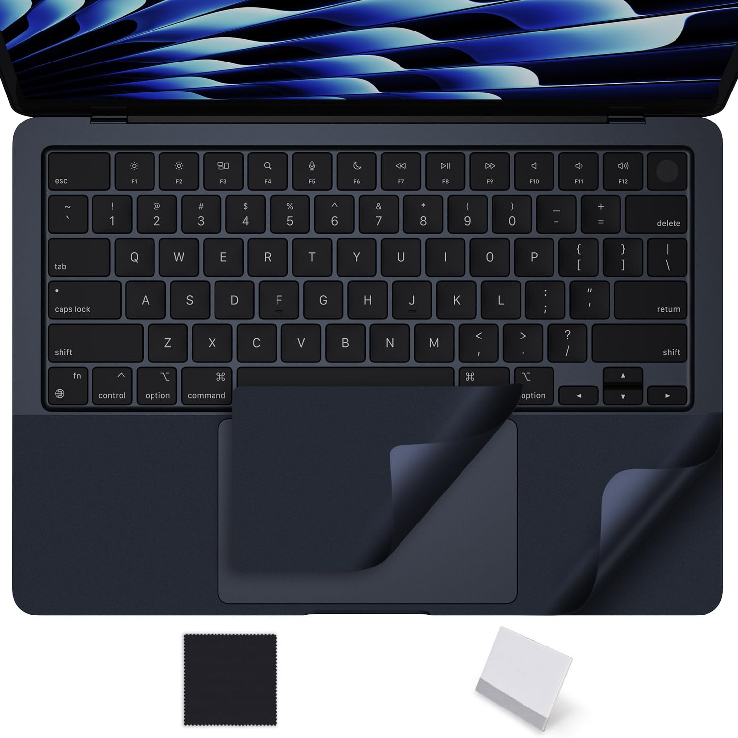 Palm Rest Cover Compatible With 2024 Macbook Air 13'' M3 Chip A3113 Trackpad Protector Cover Skin For 2024 Apple Macbook Air 13.