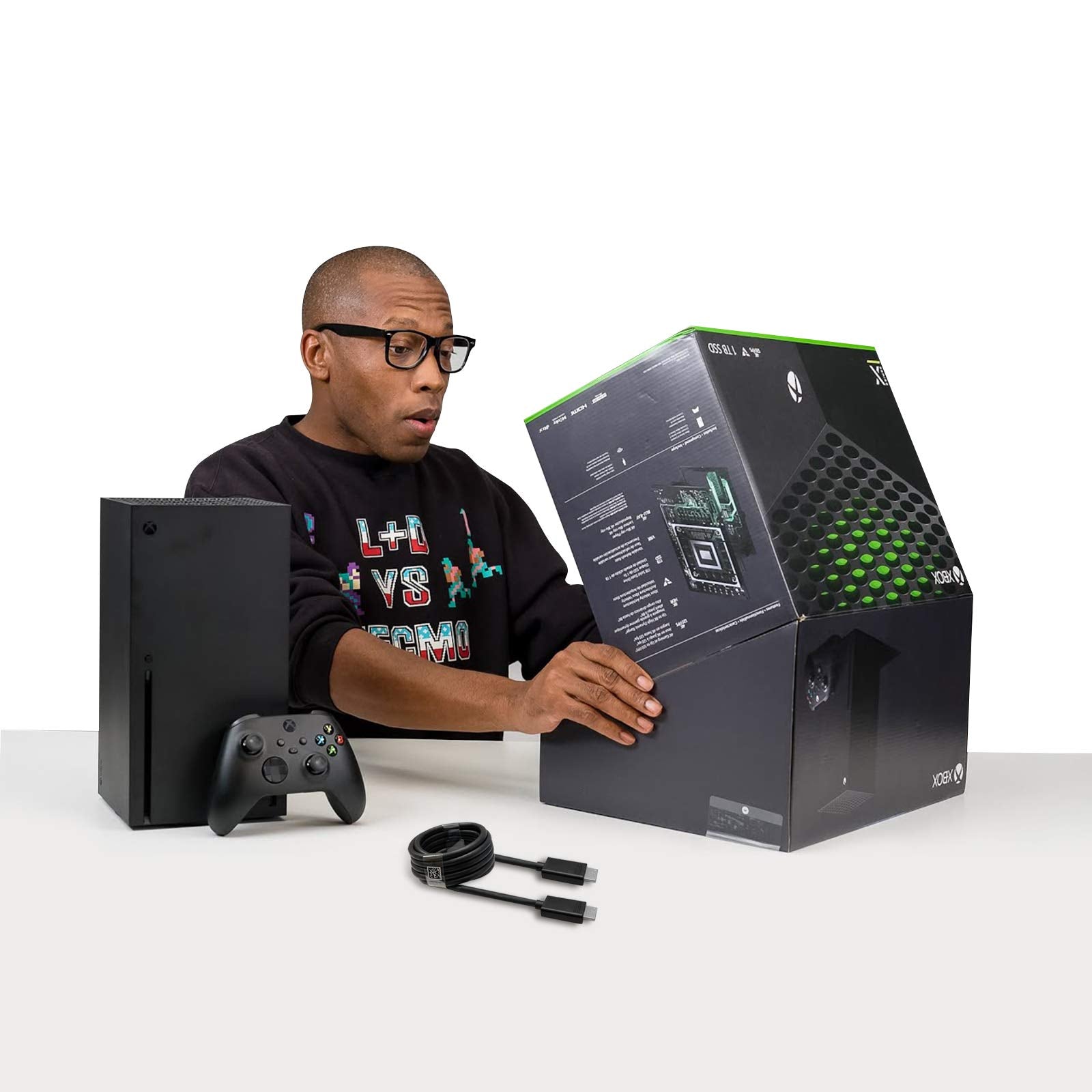 Original Oem Ultra High Speed Hdmi 21 Cable For Xbox Series Xs True 4K Resolution Up To 120 Fps & 8K Hdr (5Ft15M)