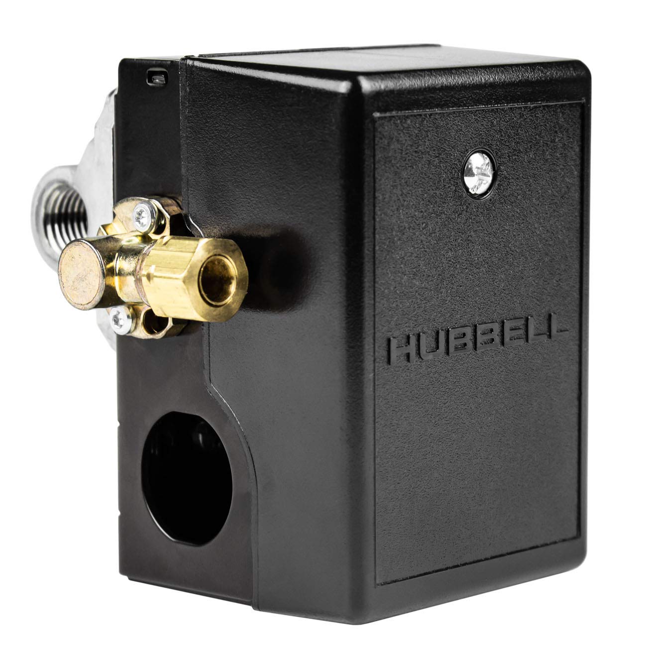 Pressure switch for air compressor made by Furnas / Hubbell 69JF9LY2C 140-175 Four port w/ unloader & on/off lever