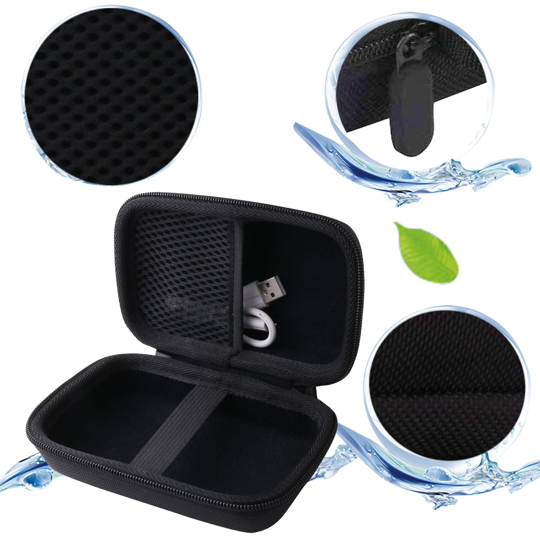 Werjia Hard Storage Travel Case Compatible With Manscaped Handyman Compact Face Shaver