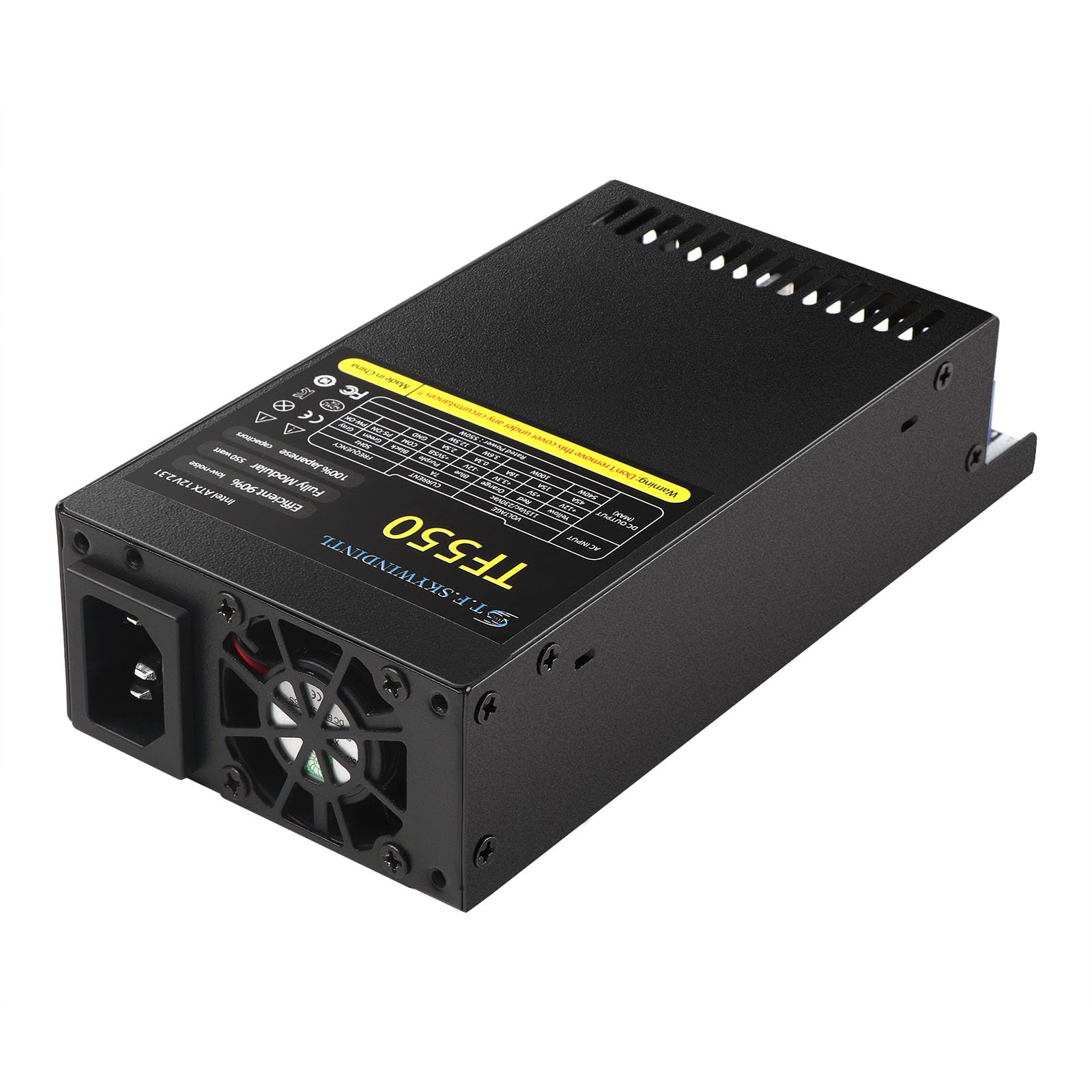 Flex Atx 550W Power Supply Fully Modular Psu Full Voltage 110/220V Ac Full Power For Pos Aio System Desktop Gaming Server Small