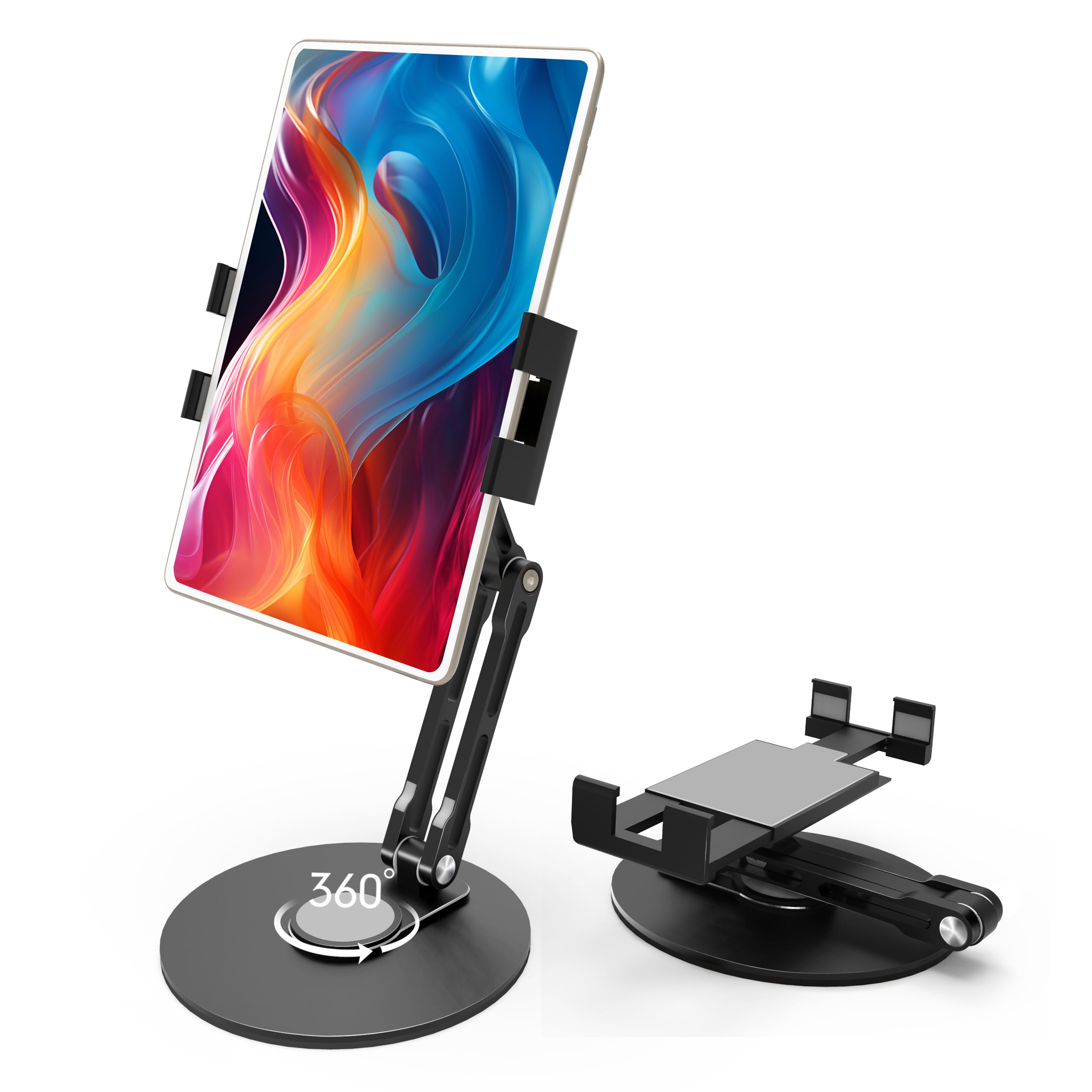 Bimo Tablet Stand Holder For Ipad,Portable Monitor Stand Holder For 15.6'',16'',360Rotate Stand Holder For 4.7'' 16'' Kindle,Sto