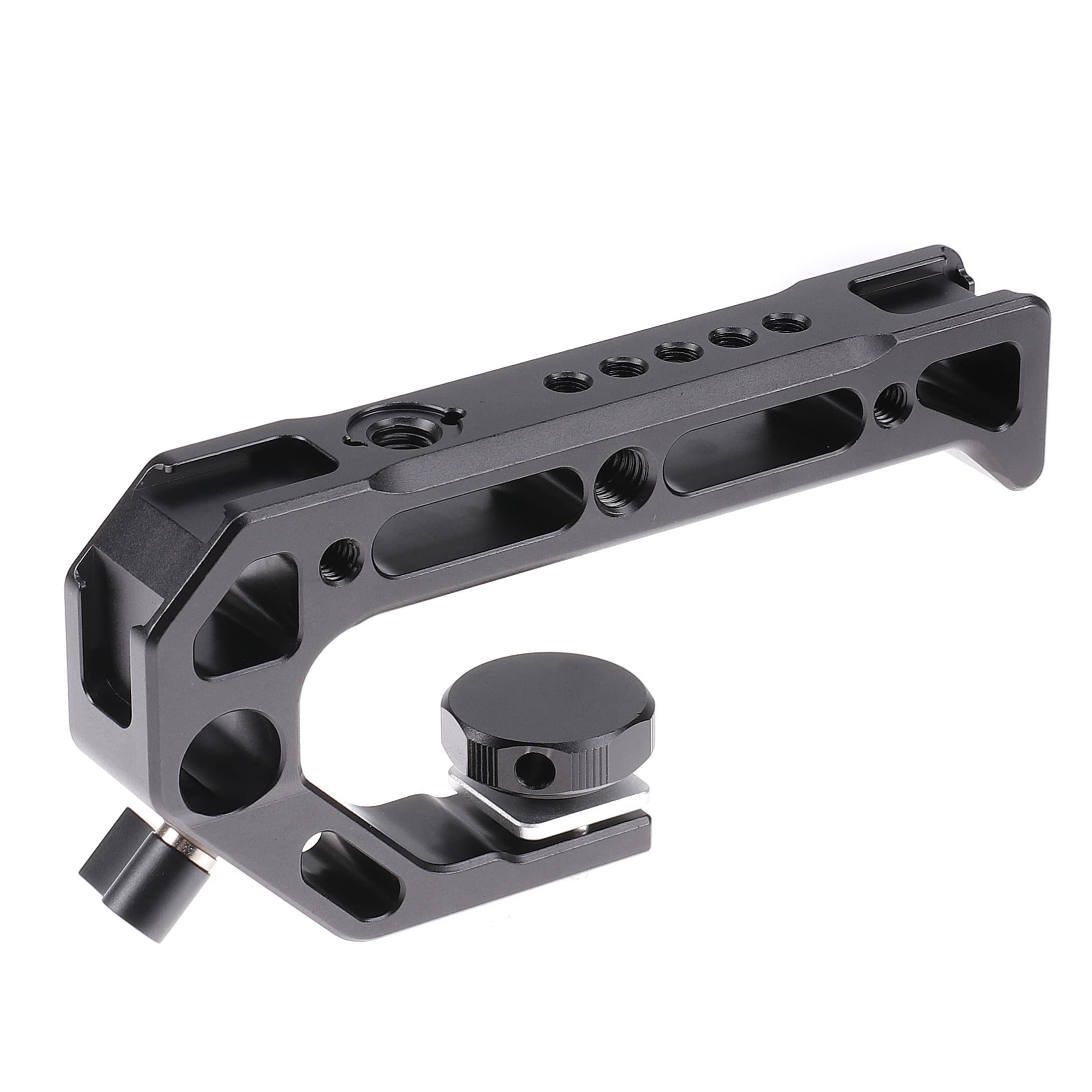 Z5 Z6 Z7 Cage, Hersmay Camera Cage With Top Handle For Nikon Z5/ Z6/ Z7/ Z6Ii/ Z7Ii Mirrorless Camera With Cold Shoe,Arri Handle