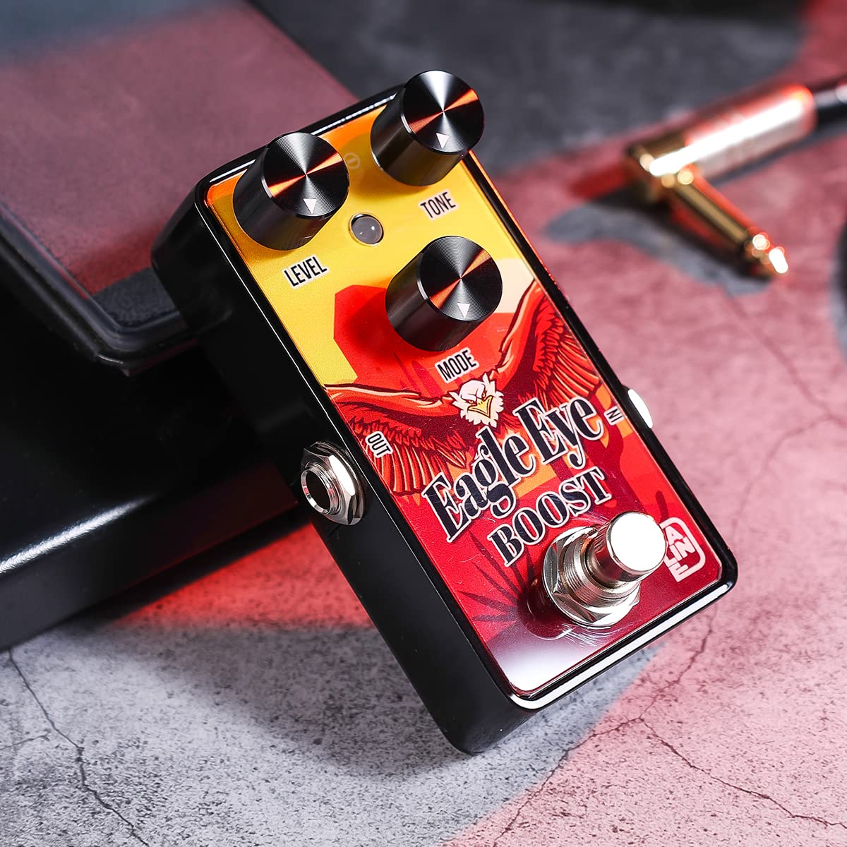 Caline Mini Guitar Boost Pedal G Series G011 Clean Booster Pedal For Electric Guitar, True Bypass