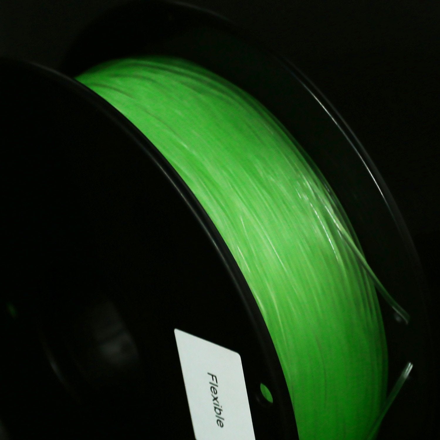 Sainsmart - 540Gid Flexible Tpu 3D Printing Filament, Glow In The Dark, Luminous Green, 1.75 Mm, 1 Kg, Dimensional Accuracy +/-