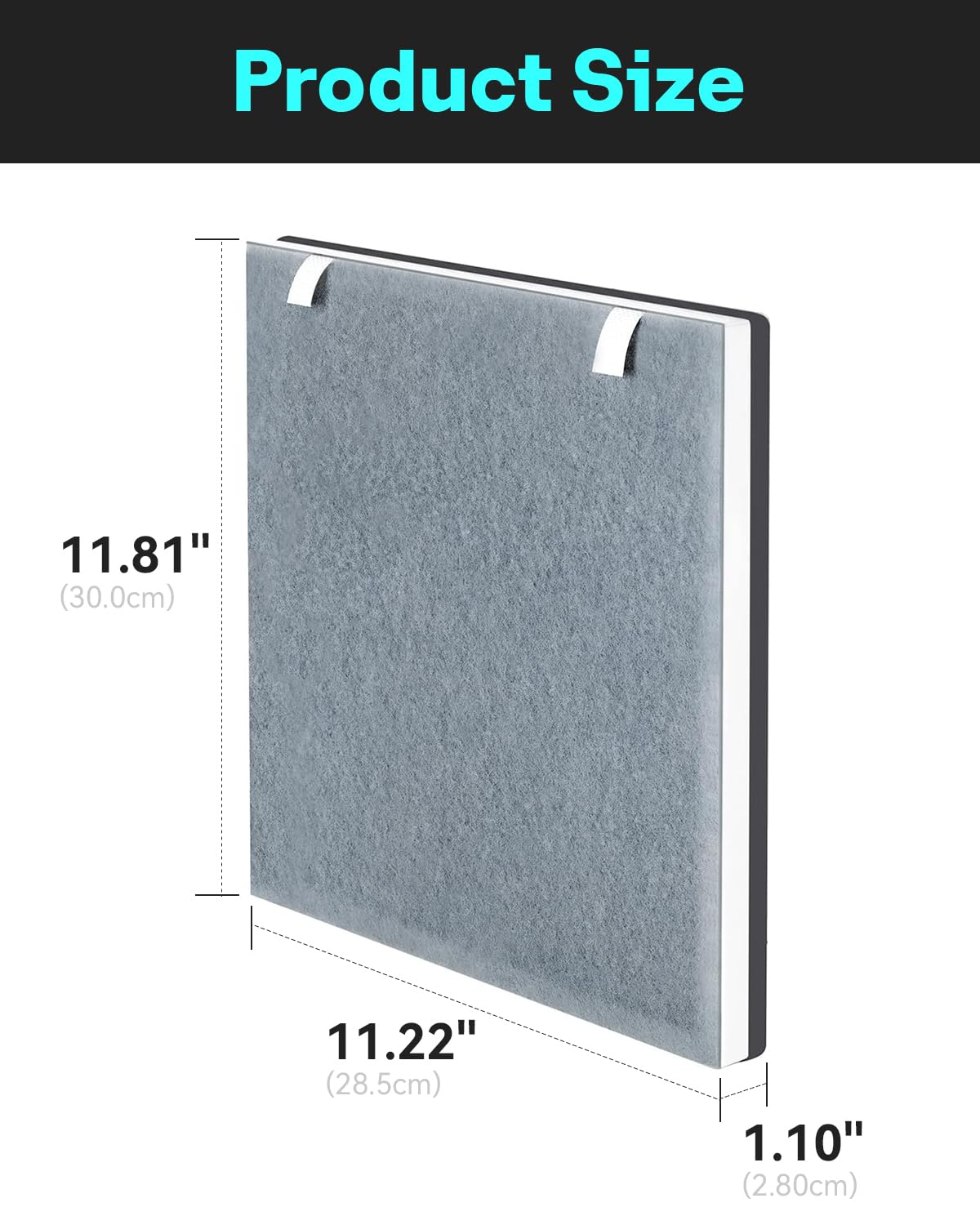 True Hepa Filter For Levoit Vital 100 Air Purifier, Vital 100 Rf Replacement Filter, 2 Pack