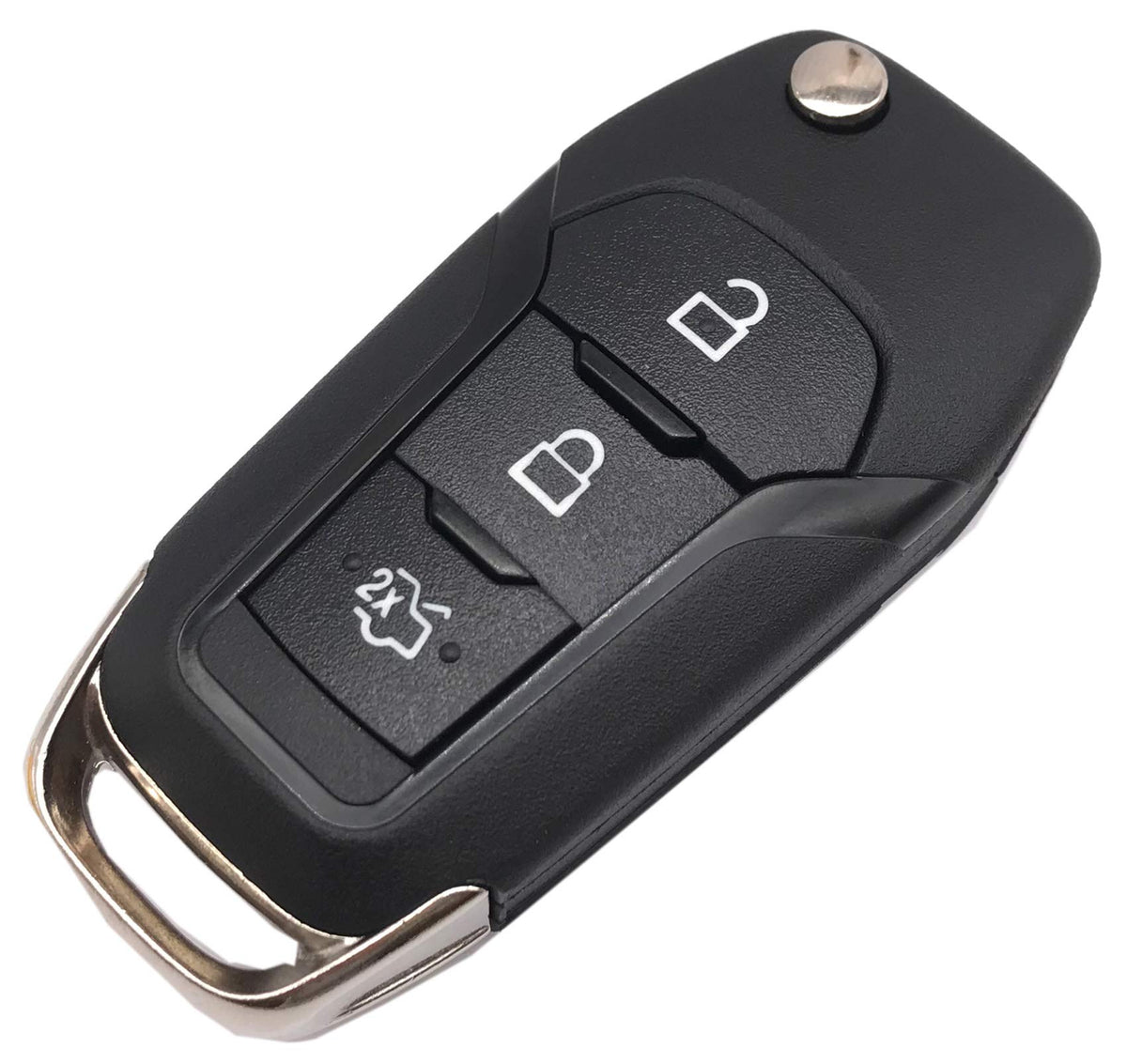 Muxkenper Folding Flip Key Fob Shell Case Fit For Ford F150 F250 F350 Explorer 164 R8130 N5F A08Taa Keyless Entry Remote Car Key
