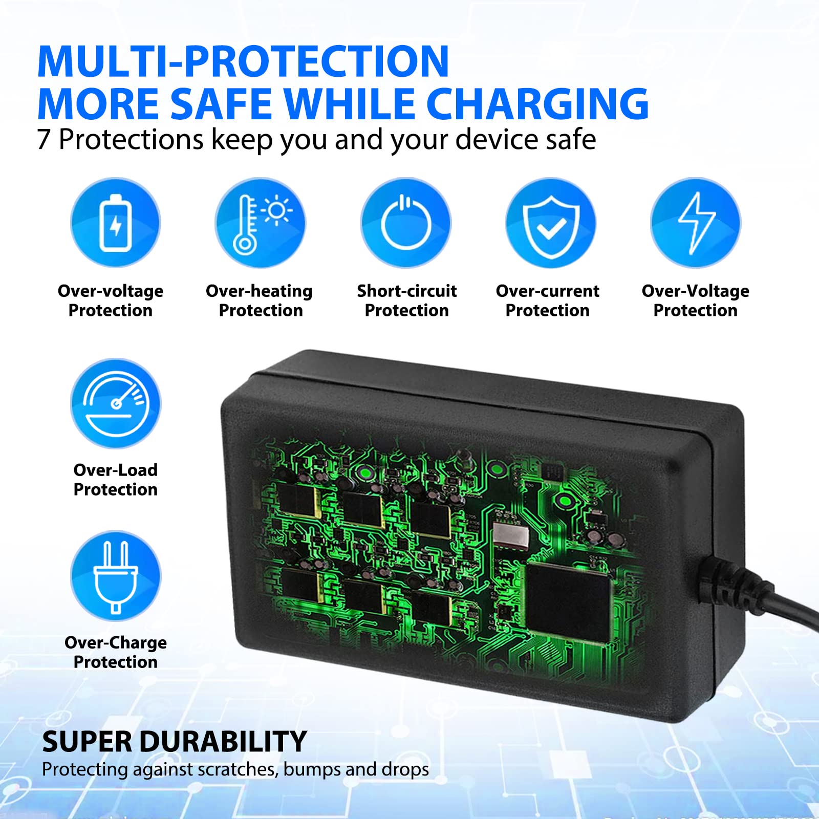 18V Dc Adapter Charger Compatible For Altec Lansing Mix 2.0 Rockbox Xl 2.0 Imw999, Altec Lansing Imw889 Bluetooth Speakers, Broo