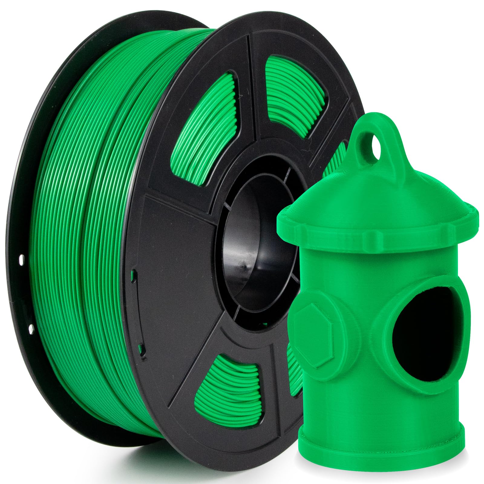 Isanmate Asa Filament 1.75Mm Green 1Kg, Uv & Weather Resistant 3D Printer Filament Perfect For Outdoor Functional Parts, Dimensi