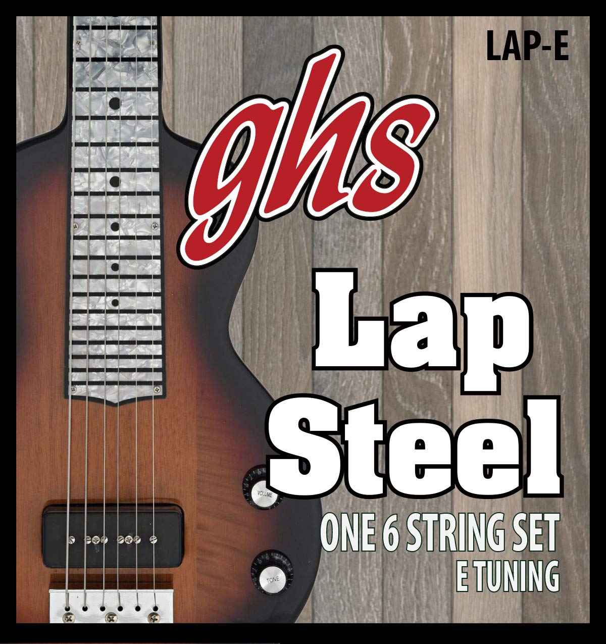 Ghs Strings E Lap Steel Strings (Lap E), 3 Sets Of Lap E