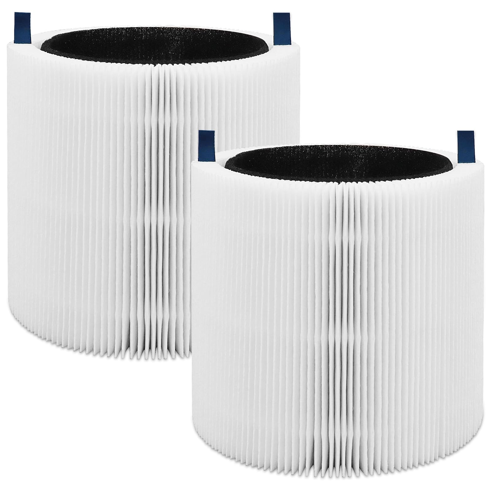 Nxbhg Blue Pure Mini Max Filter Compatible With Blue Mini, High Efficiency Activated Carbon Filters, 2 Pack.