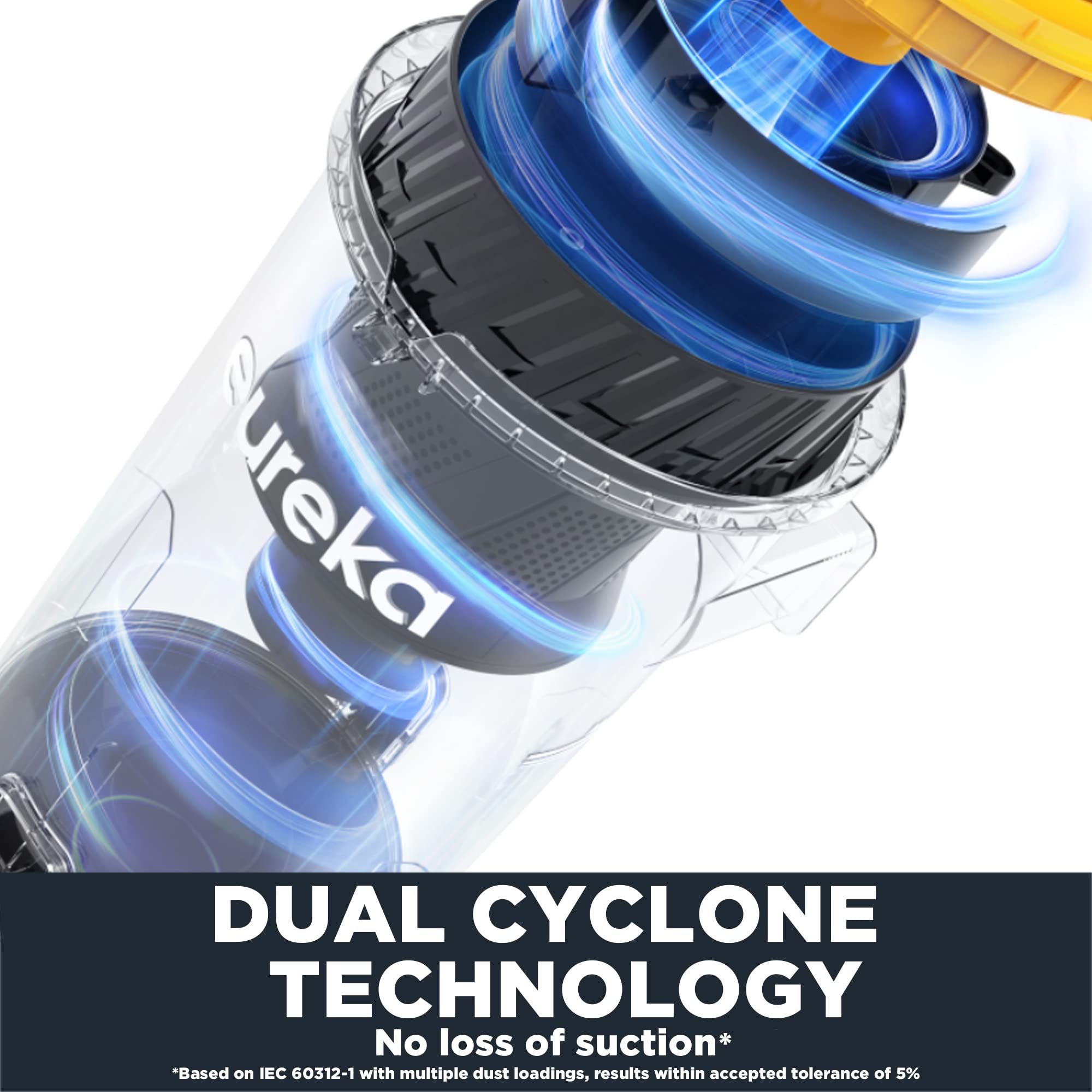 Eureka Powerful Carpet And Floor, Household Cleaner For Home Bagless Lightweight Upright Vacuum, Maxswivel Pro Neu350 With Pet T