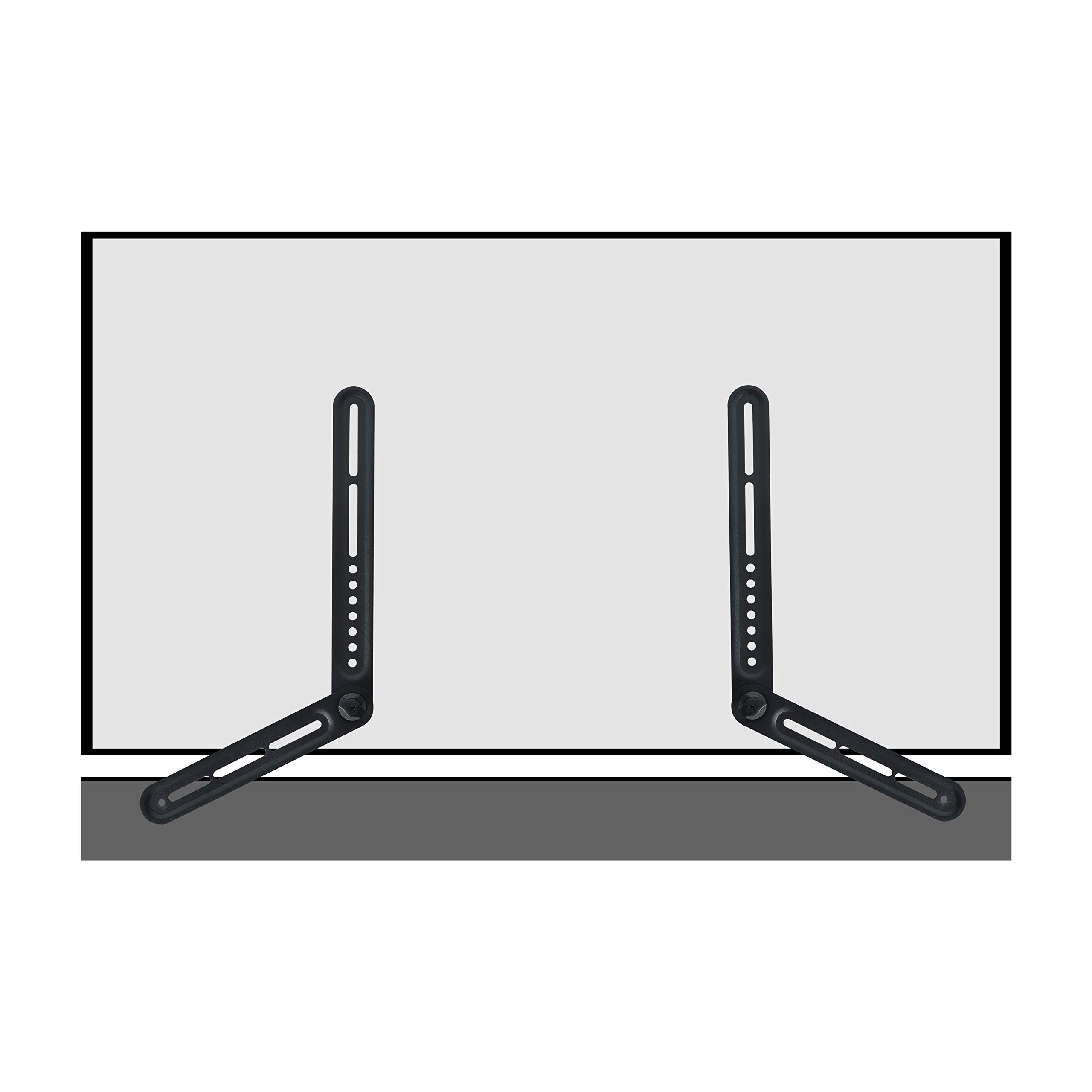 Dynavista Soundbar Mount Sound Bar Tv Bracket For Mounting Above Or Under Tv, Fits 22Lbs(10Kg) With Adjustable Long And Short Ex