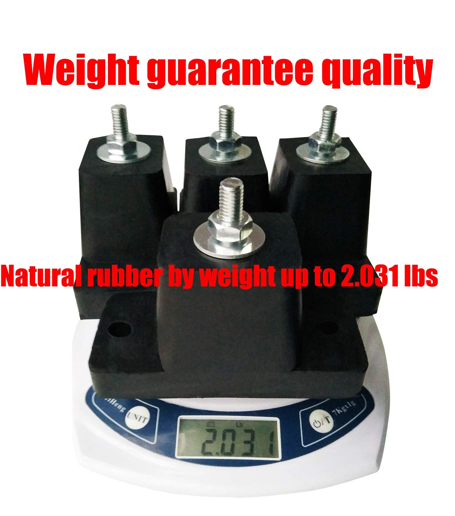 Air Conditioner Mounting Rubber Pads Bracket Use For Outdoor Units Mini Split & Hvac & Central Air Conditioner Condensers | Mach