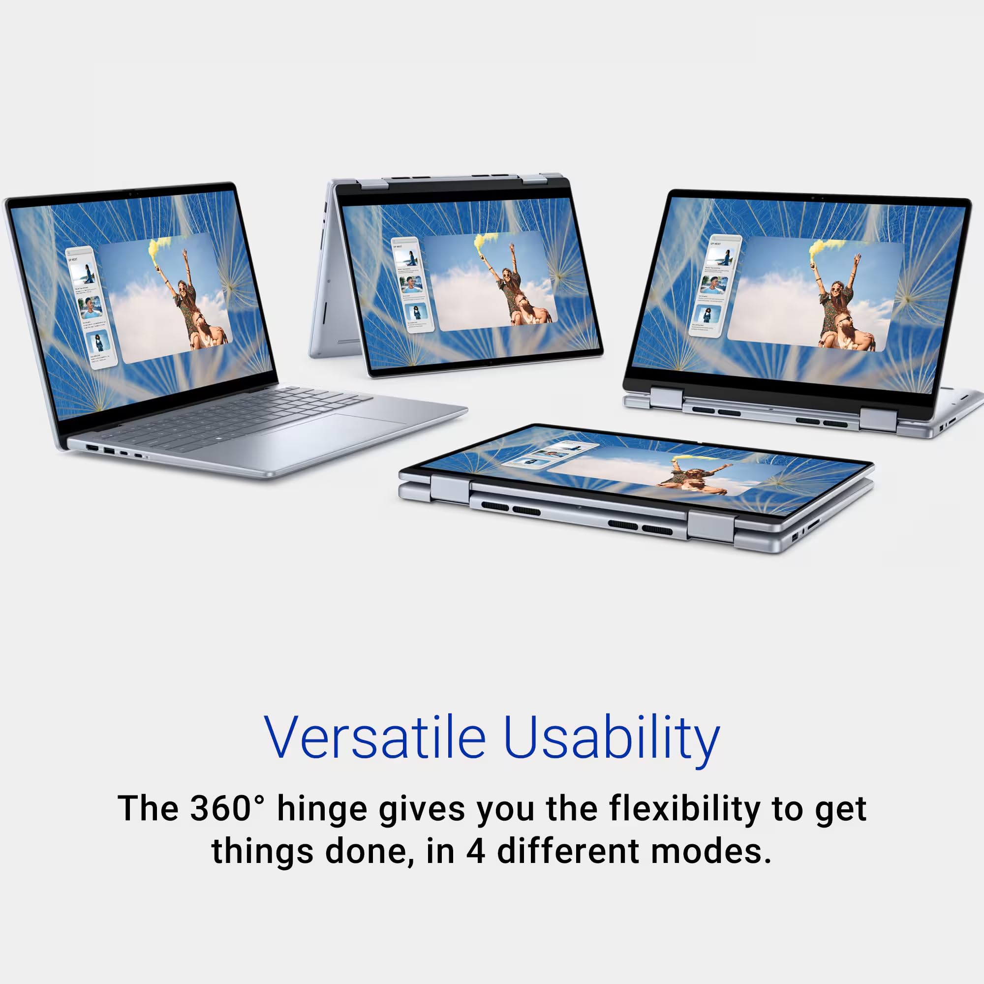 Dell Inspiron 14 7440 2-In-1 Touchscreen Business Laptop, Microsoft Office Lifetime License & Windows 11 Pro, Core 7 150U(> I7-1