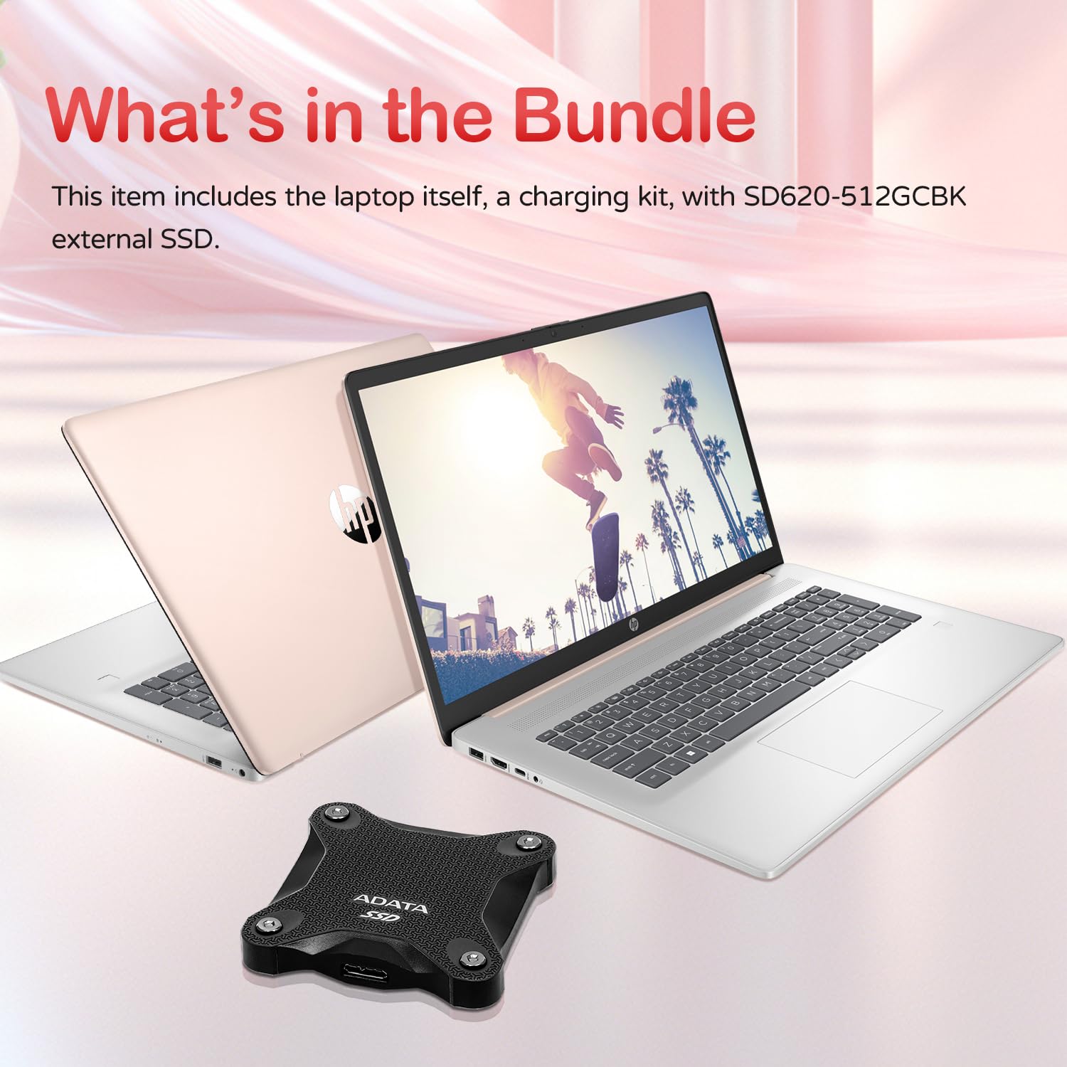 Hp Essential Business Laptop | 17.3'' Hd+ Touchscreen | Intel Core I5-1334U | 32Gb Ram | 1Tb Ssd | Wi-Fi 6 | Backlit Kb | Webcam