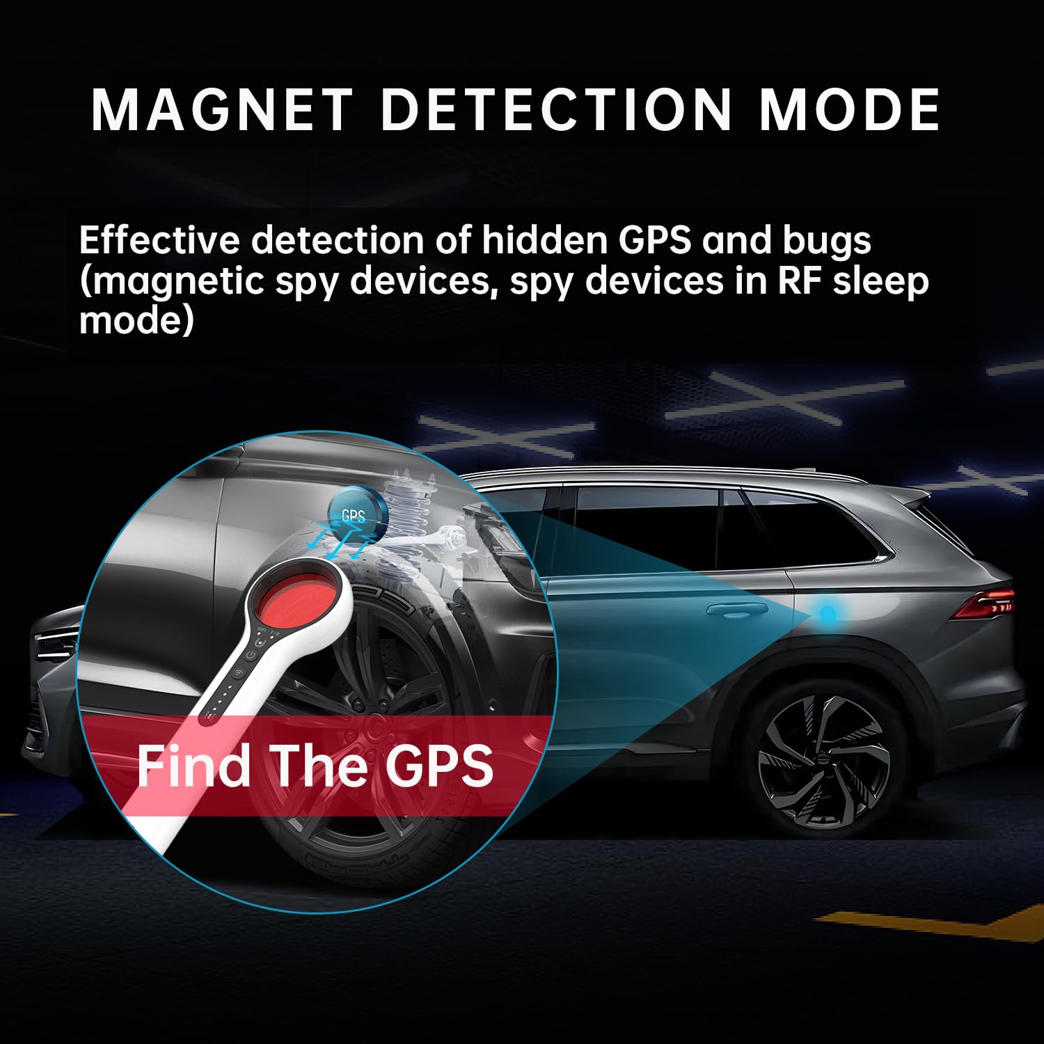 Killove Hidden Camera Detectors Detector   Anti Spy Cameras Bug Rf Gps Tracker Detector Magnet Detection Vibration Detection Sou