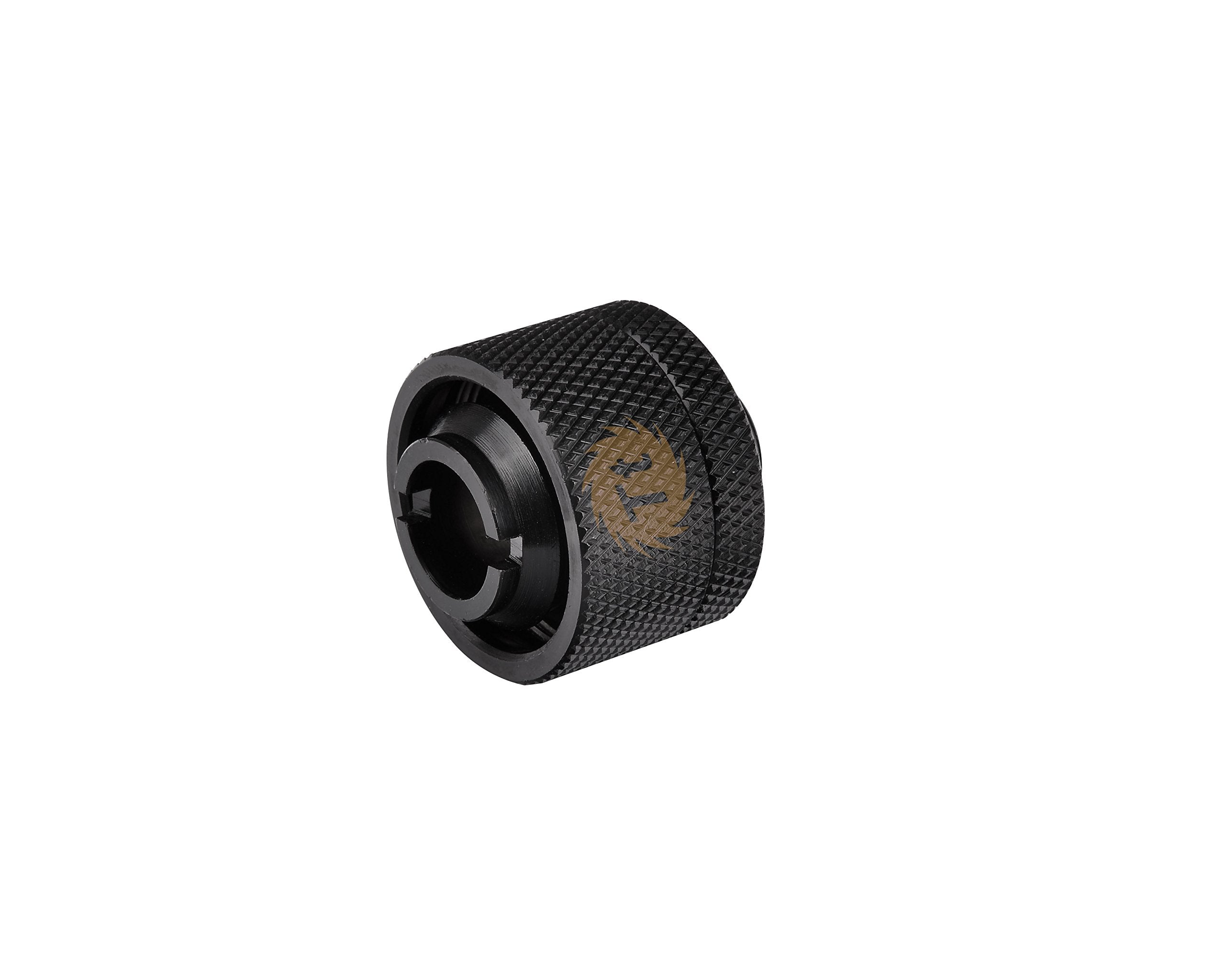 Thermaltake Pacific Diy Lcs 1/2'' Id X 3/4'' Od Compression Fitting Black Cooling Cl W030 Ca00Bl A