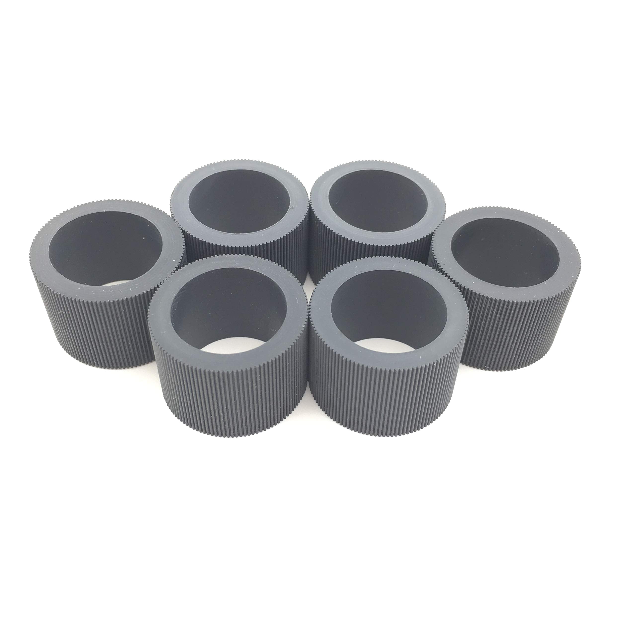 OKLILI 6PC x 838-7938 Feed Pickup Roller Tire Compatible with Kodak i4000 i4200 i4600 i5200 i5600 i5800 Series Scanners