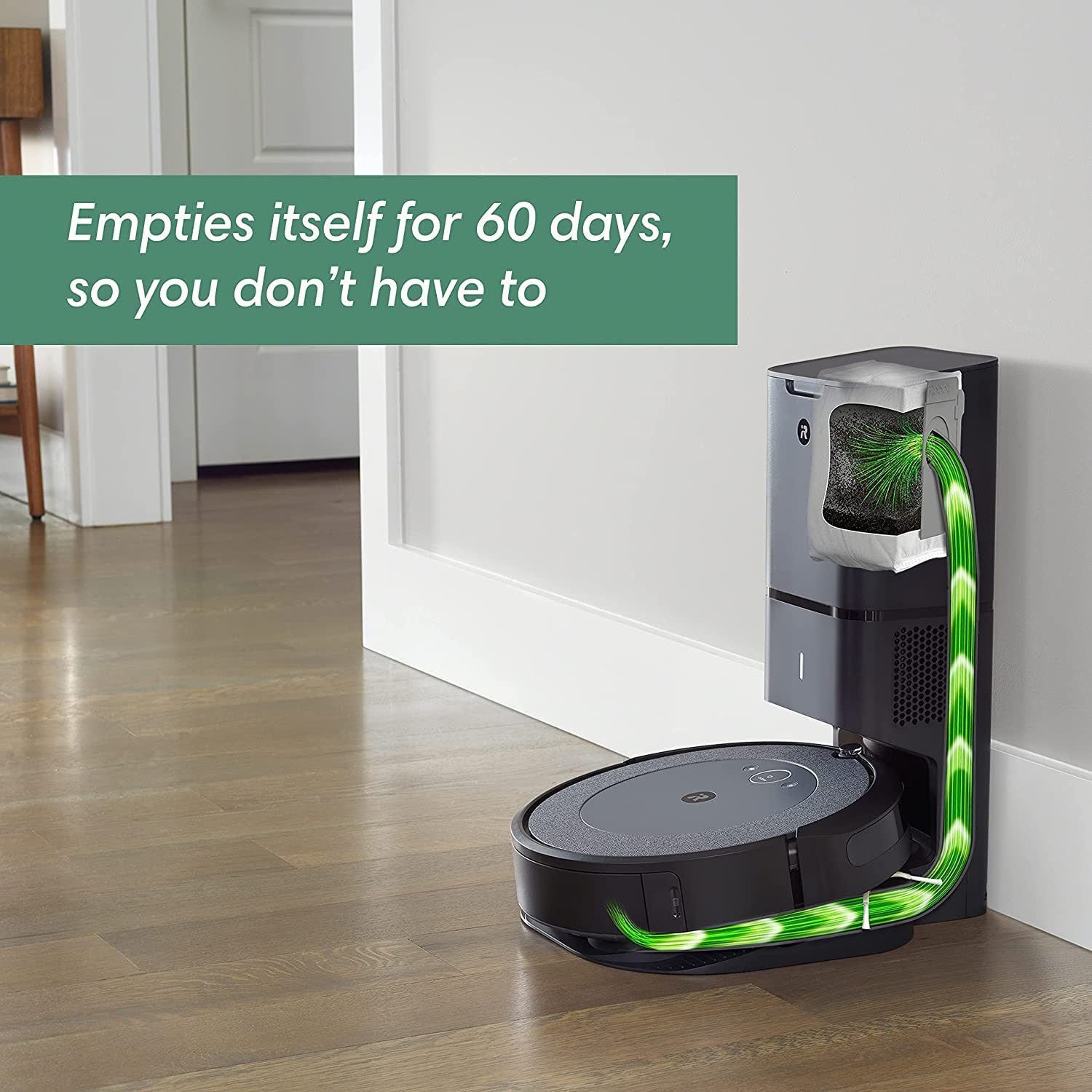 Irobot Roomba I4+ Evo Self Emptying Robot Vacuum   Empties Itself For Up To 60 Days, Clean By Room With Smart Mapping, Compatibl