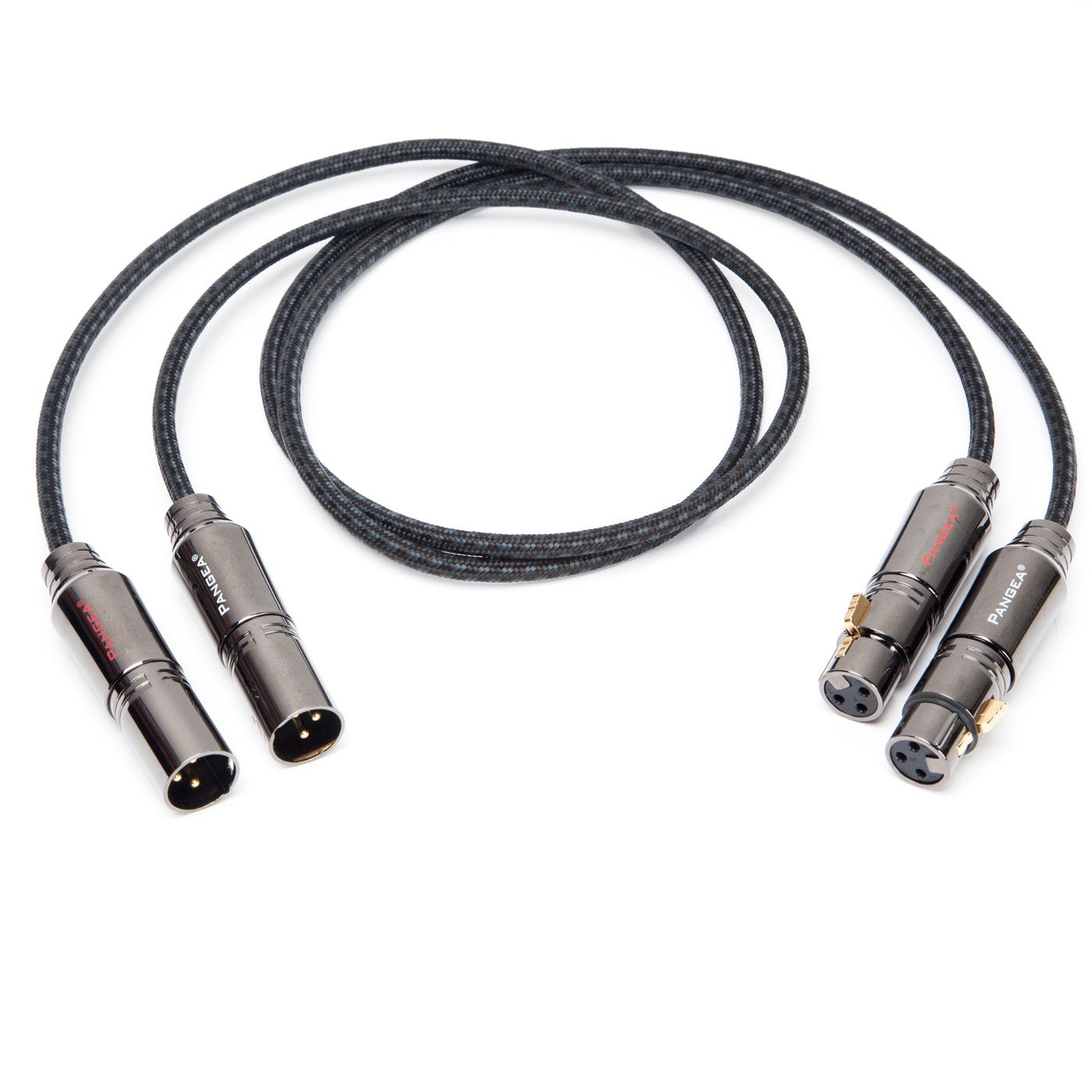 Pangea Audio True Balanced Interconnect Xlr To Xlr Cable   0.6 Meter Pair
