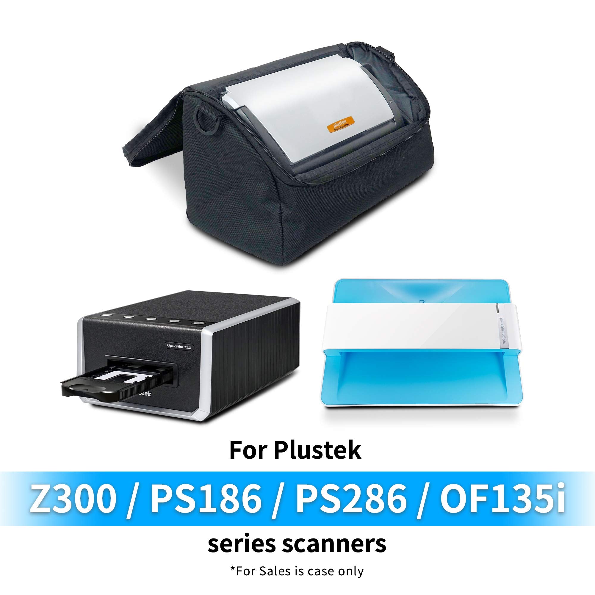 Plustek Document Scanner Carrying Case Bag � Dust Proof, Anti Static, Dust Cover & Protector Scanner, Fujitsu Scansnap And Brother Document Scanner Use