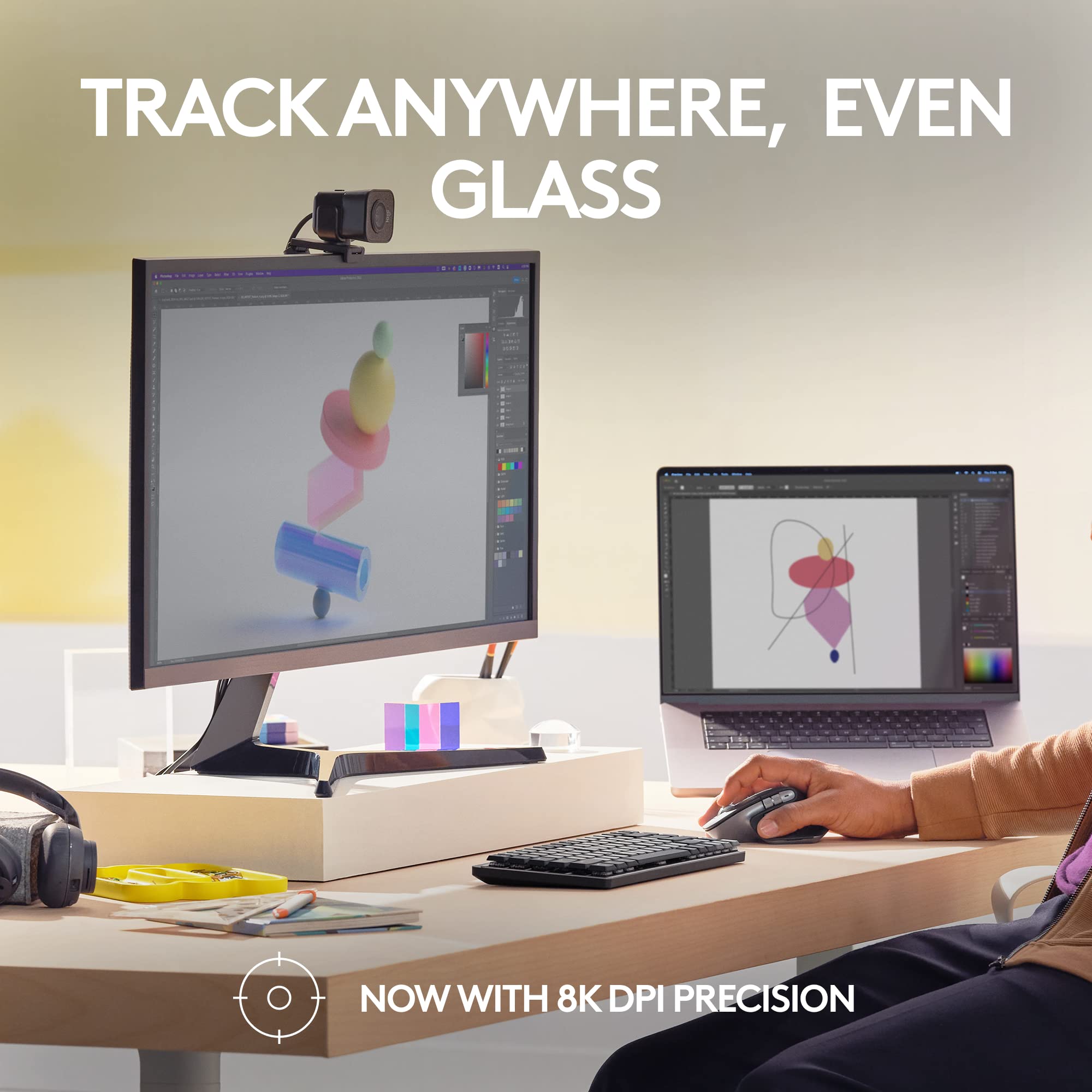 Logitech Mx Master 3   Advanced Wireless Mouse For Mac, Ultrafast Scrolling, Ergonomic Design, 4000 Dpi, Customisation, Usb C, B