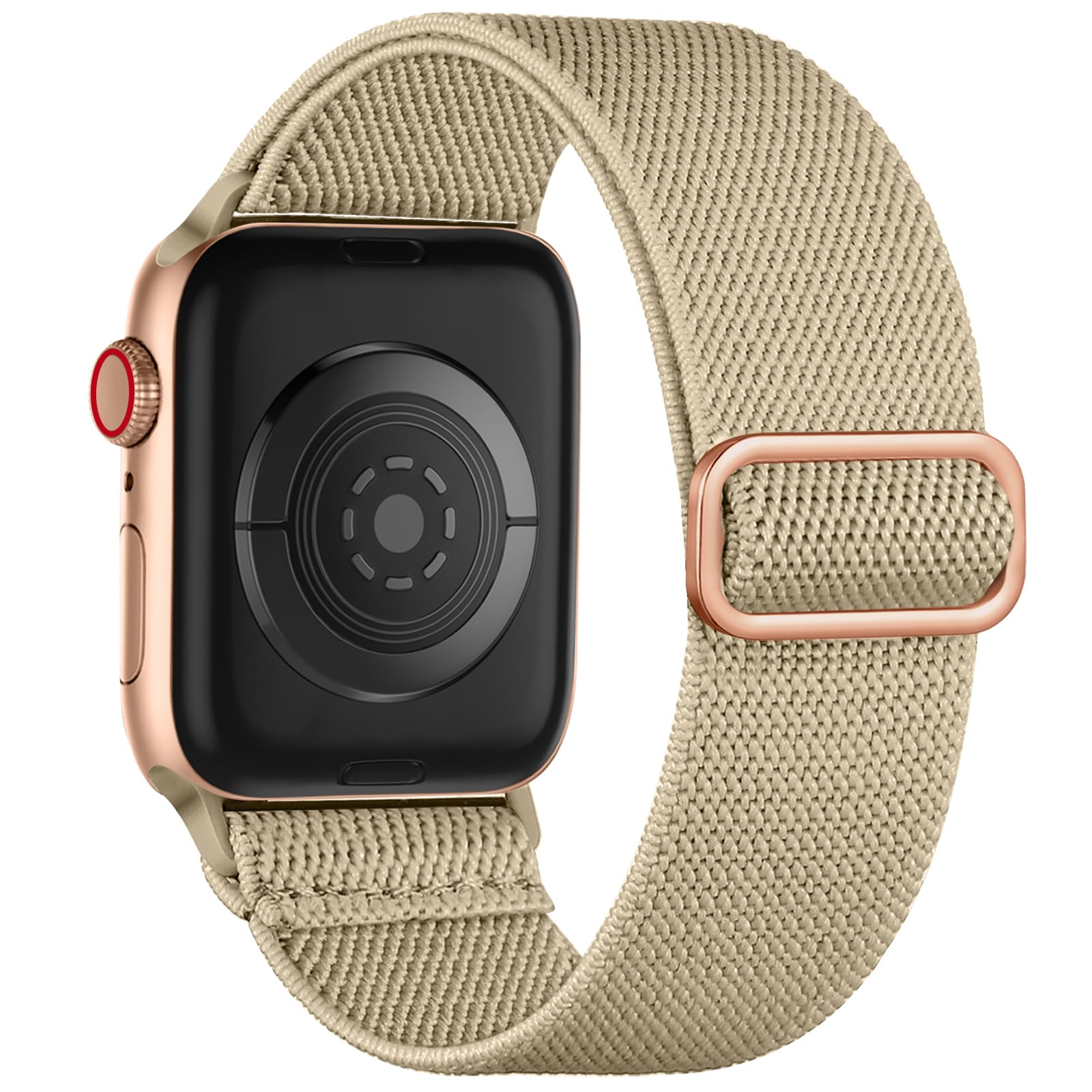 Maledan Compatible With Apple Watch Series 9 Band 45Mm 44Mm 40Mm 38Mm 41Mm 49Mm 42Mm 46Mm, Cute Stretchy Nylon Braided Strap For