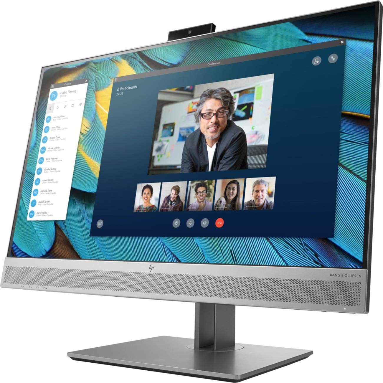 HP EliteDisplay E243m 23.8-Inch Screen LED-Lit Monitor Black/Silver (1FH48A8#ABA)