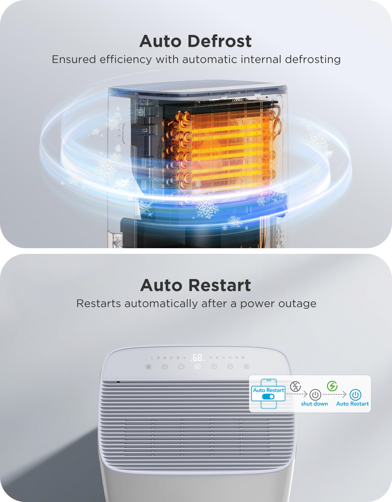 Goveelife Dehumidifier With Pump For Home 4,500 Sq. Ft. 50 To Max 137 Pint, Drain Hose, Smart Dehumidifier For Basement With Hum