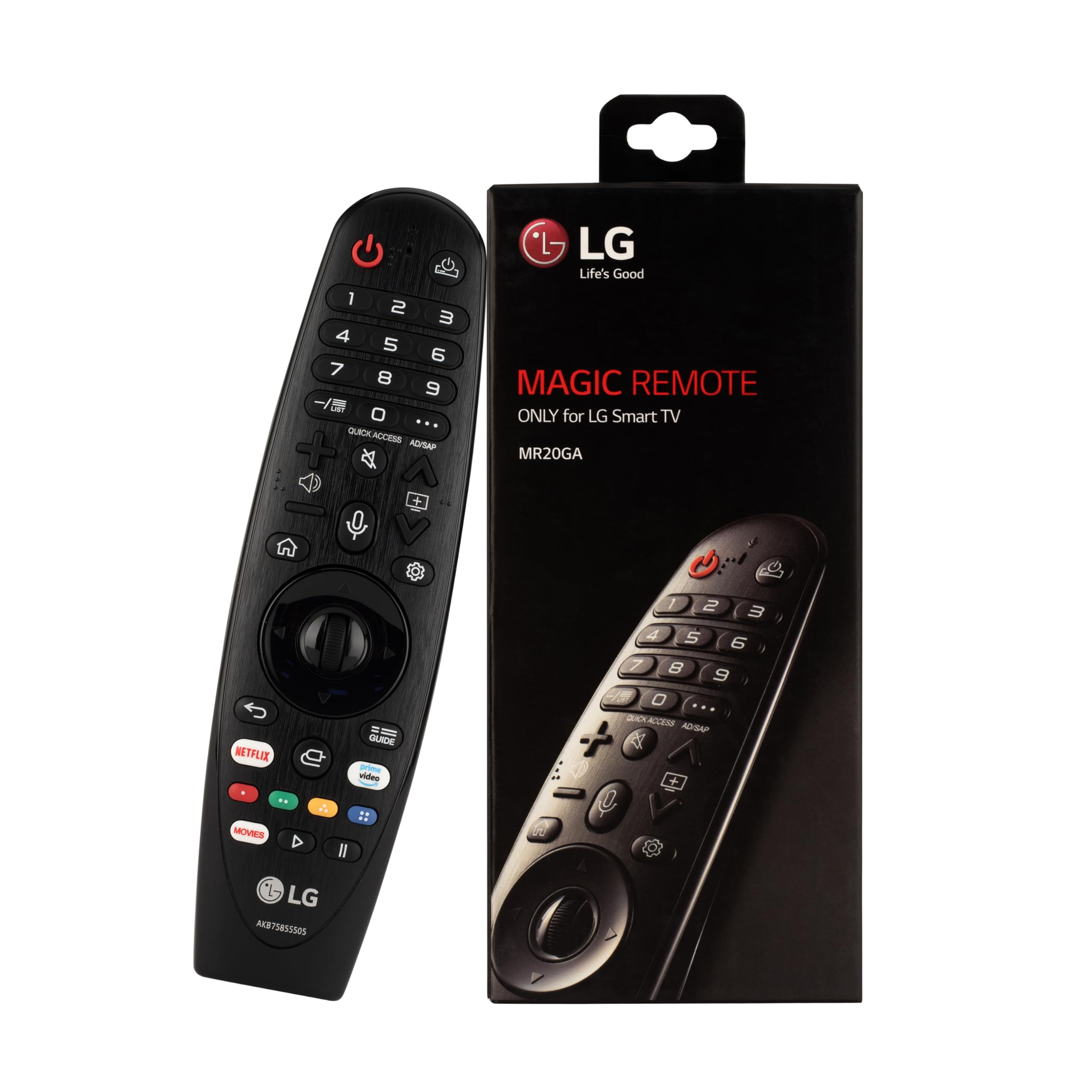 Lg Remote Magic Remote Control, Compatible With Many Lg Models, Netflix And Prime Video Hot Keys, Googlealexa