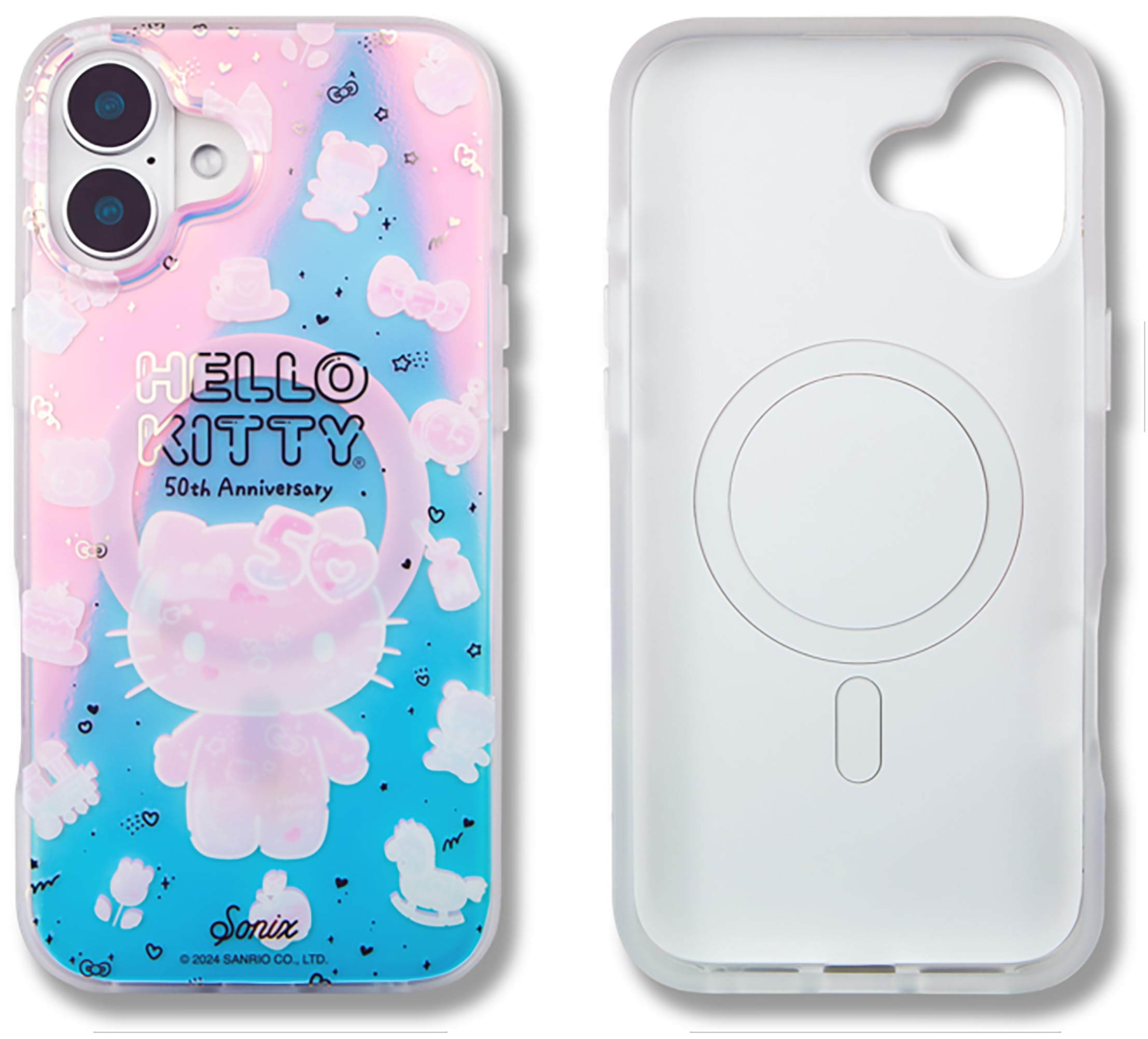 Sonix X Sanrio Case For Iphone 16 Plus | Compatible With Magsafe | 10Ft Drop Tested | Hello Kitty 50Th Anniversary