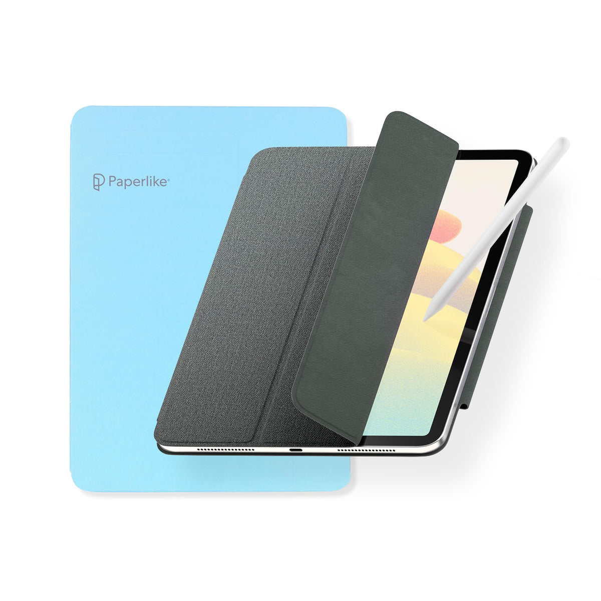 Paperlikes Folio Case For Ipad Pro 12.9'' (2020/21/22) & Ipad Air 13'' (2024)   Magnetic, Lightweight, Slim, Protective Case Wit