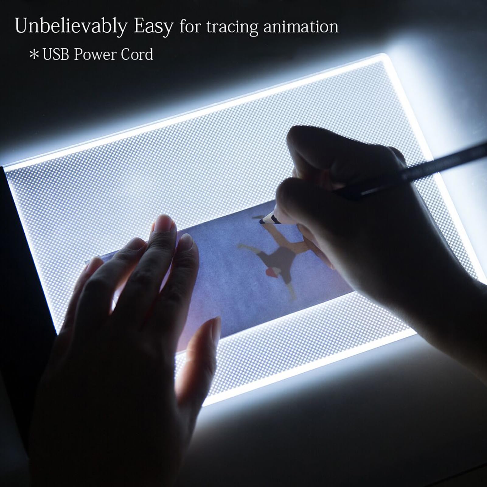 Flip Book Kit, Neeho Flipbook Kit With Light Pad For Drawing And Tracing With 300 Sheets Premium Pre Drilled Flipbook Paper, Led