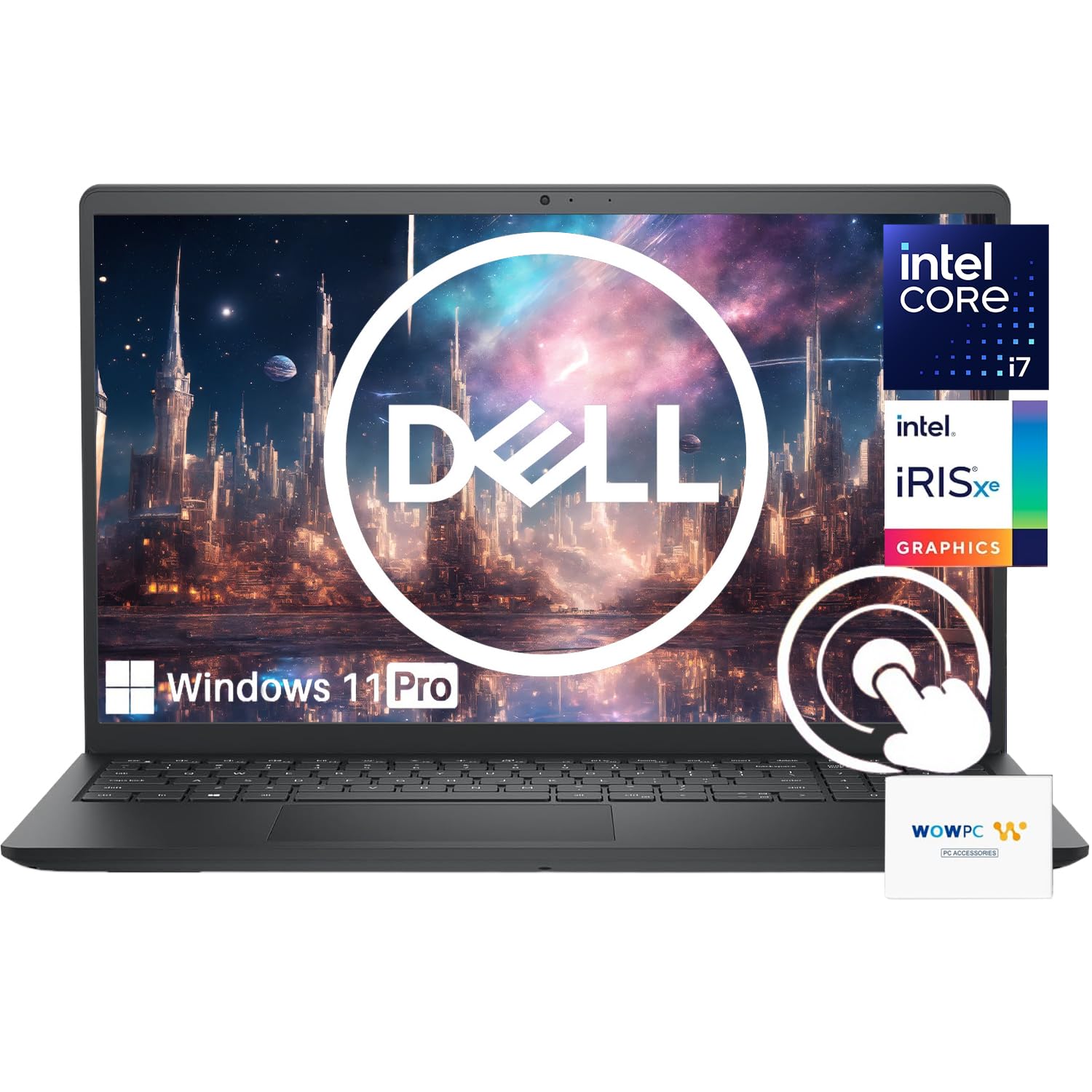 Dell Inspiron 3530 Laptop | 15.6 FHD Touch-Screen | Intel Core i7-1355U Processor | Wi-Fi 6 | Intel Iris Xe Graphics | w/WOWPC R