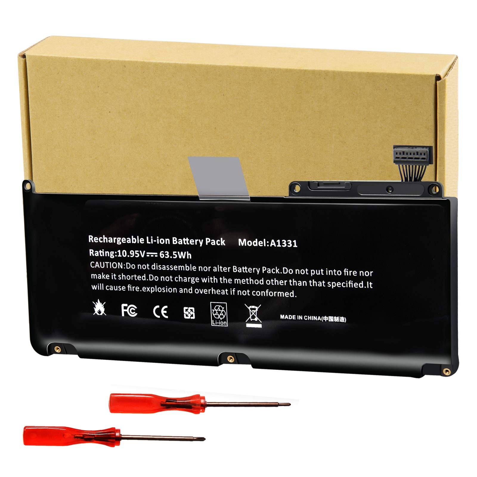 Futurebatt A1331 Battery For Apple Macbook Unibody 13'' A1342 Late 2009 / Mid 2010