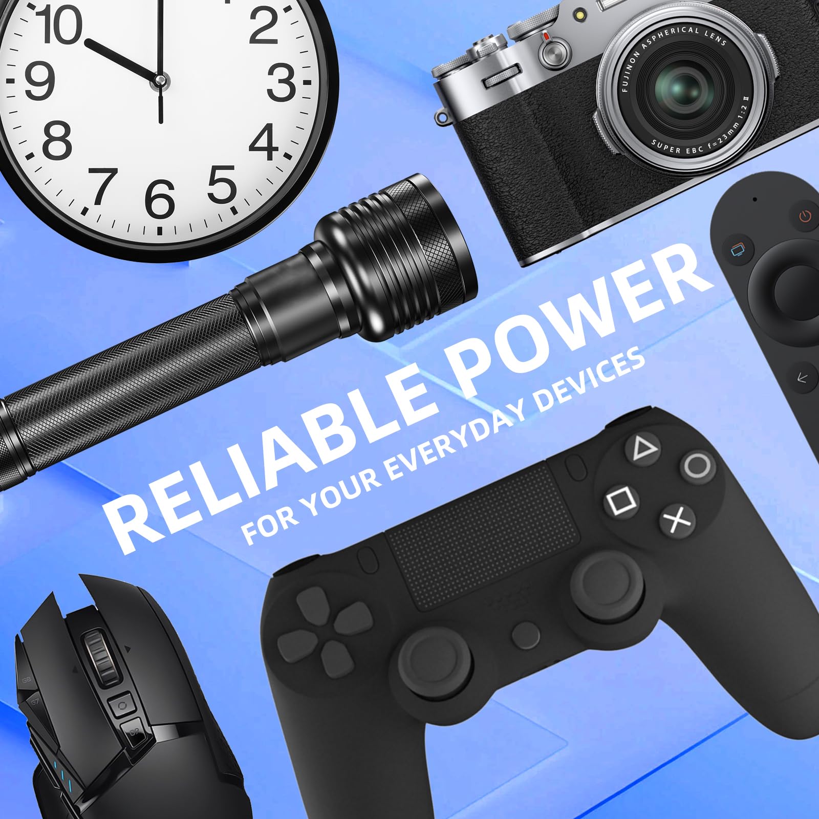 Pkcell Aa Batteries 24 Pack & Aaa Batteries 24 Pack Combo (48 Count), Double A Batteries And Triple A Batteries, 1.5V High Perfo