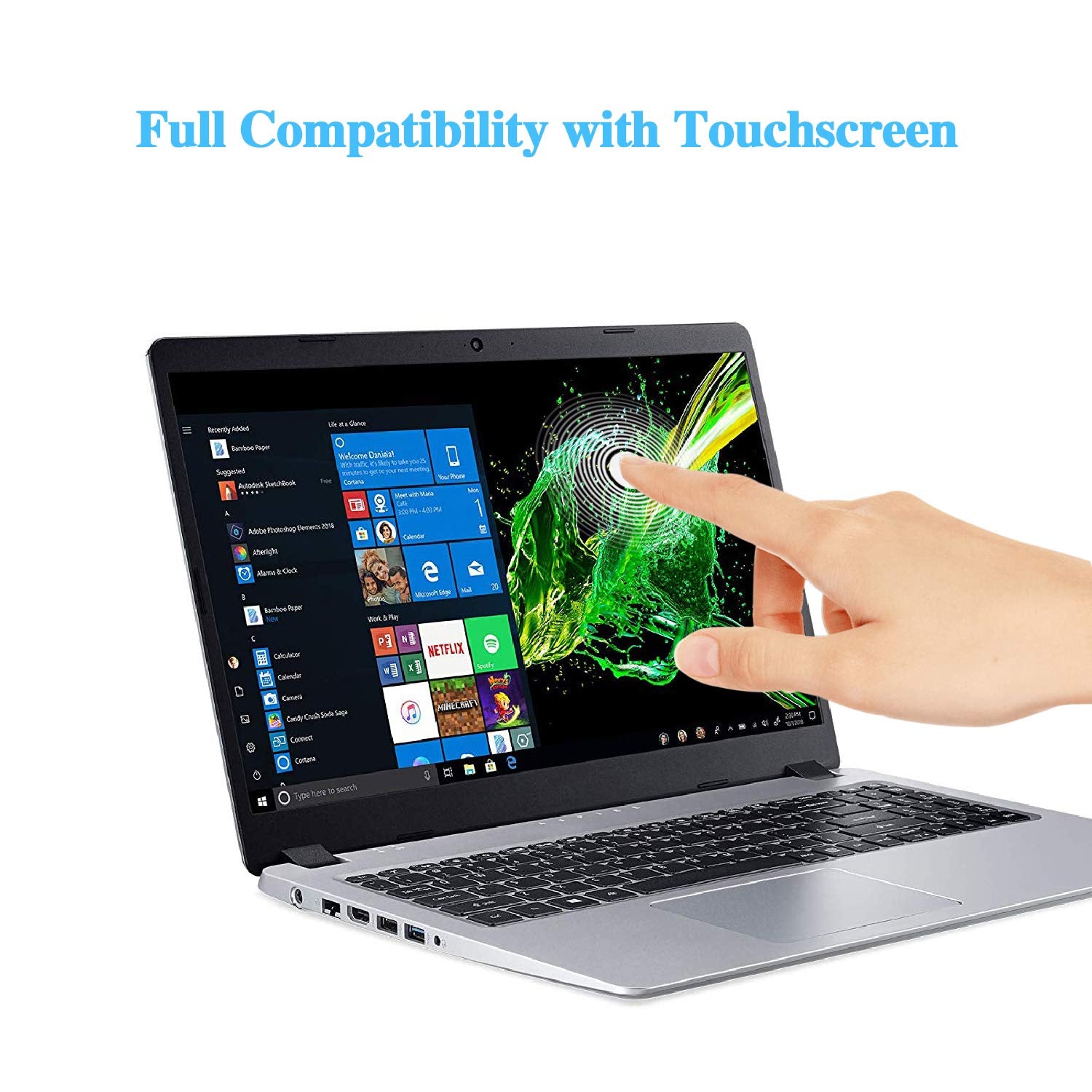 F Forito 2 Pack 15.6 Inch Laptop Anti Glare(Matte) Screen Protector Cover For All 15.6 Inch 16:9 Aspect Ratio Screen Laptop, Scr
