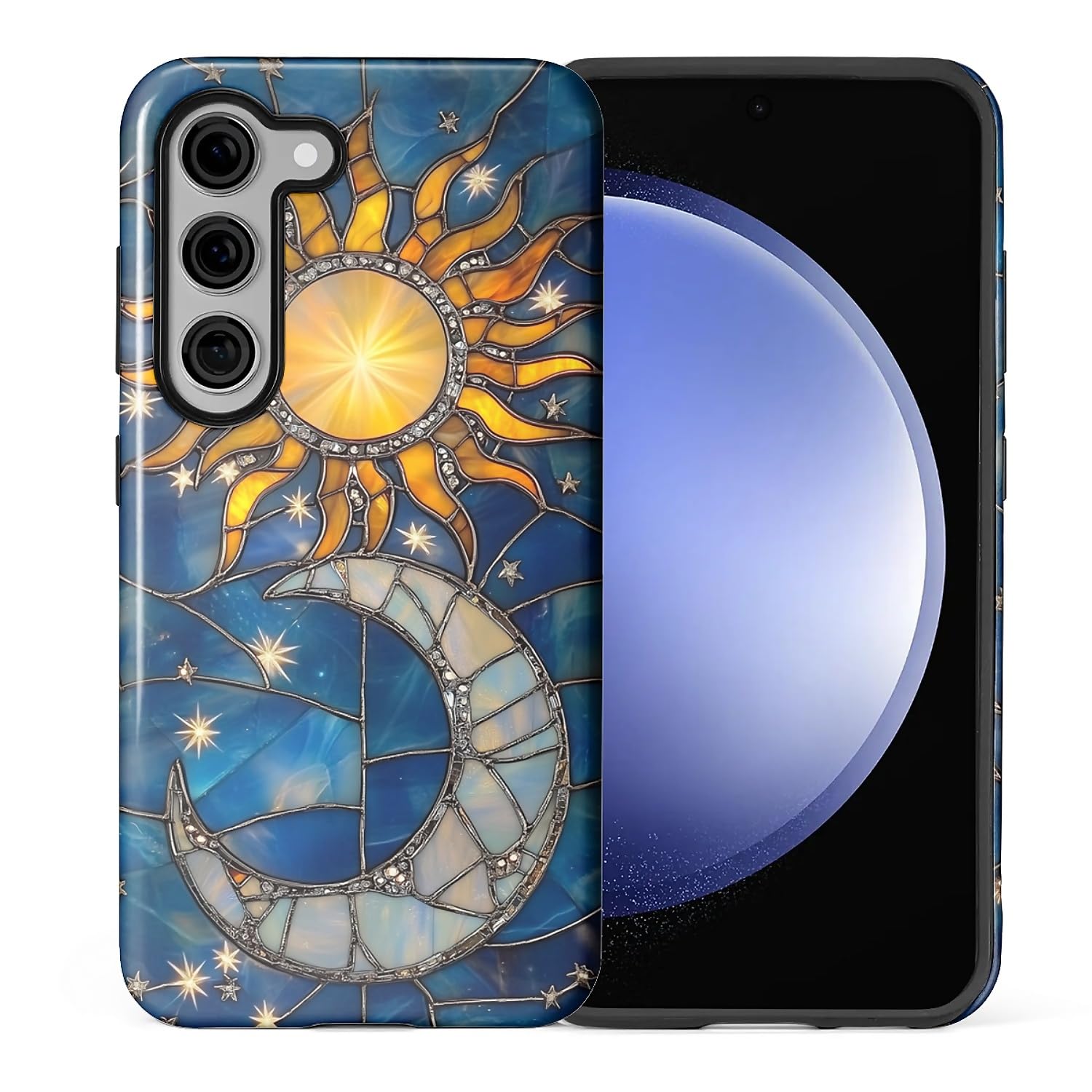 Flivro Case for Samsung Galaxy S24 Plus,Anti-Scratch Full-Body Cover Shockproof Slim Design Case,PC Hard Shell & Silicone Inner 