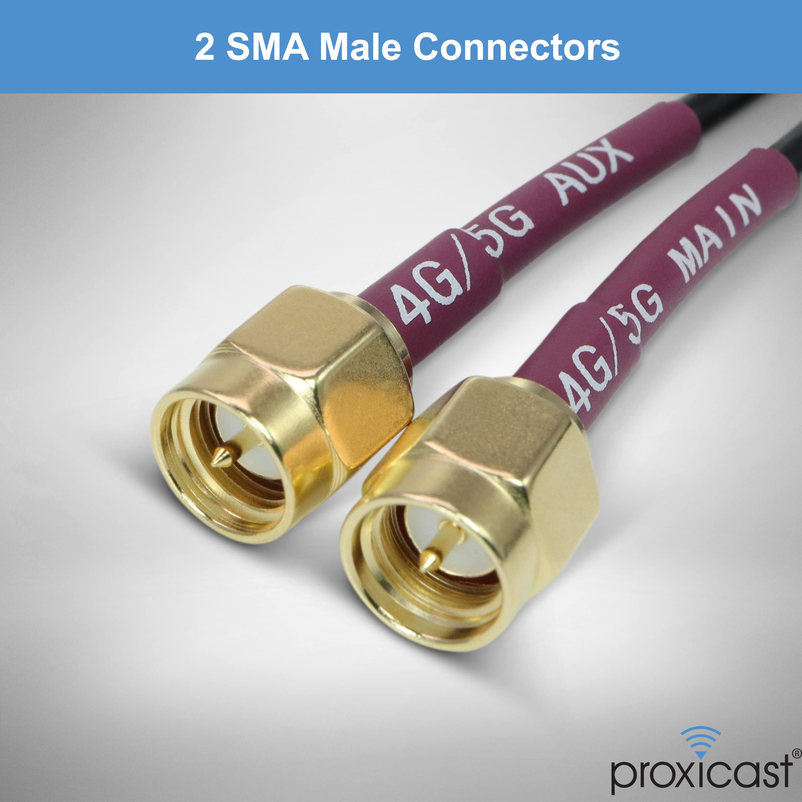 Proxicast Ultra Low Profile Mimo 4G / 5G Omni Directional Screw Mount Puck Antenna For Verizon, At&T T Mobile (And Others) Modem