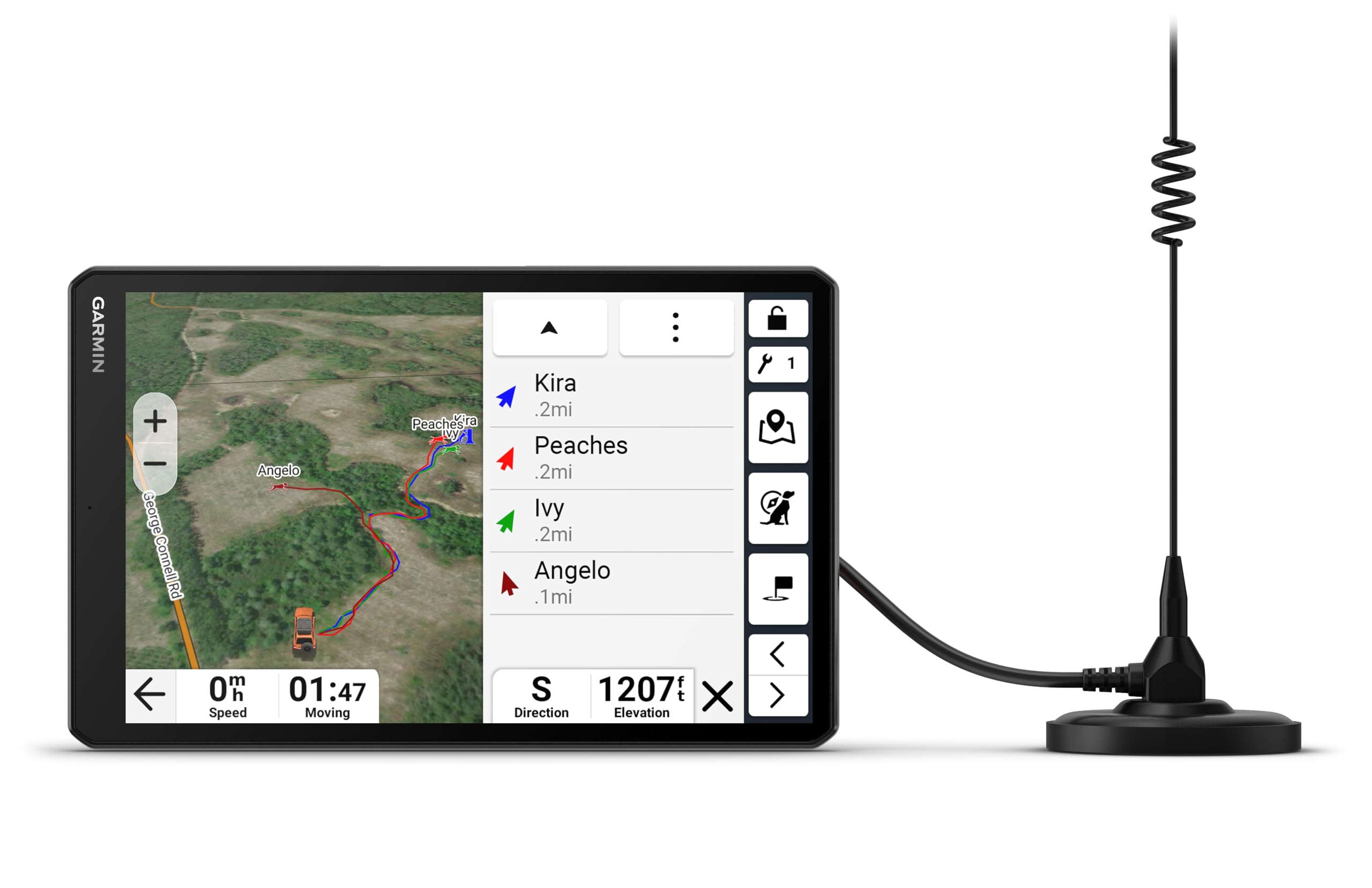 Garmin Alpha Xl, In-Vehicle Dog Tracking Gps Navigator, Track And Train Up To 20 Dogs, Pairs Directly To Your Compatible Dog Col