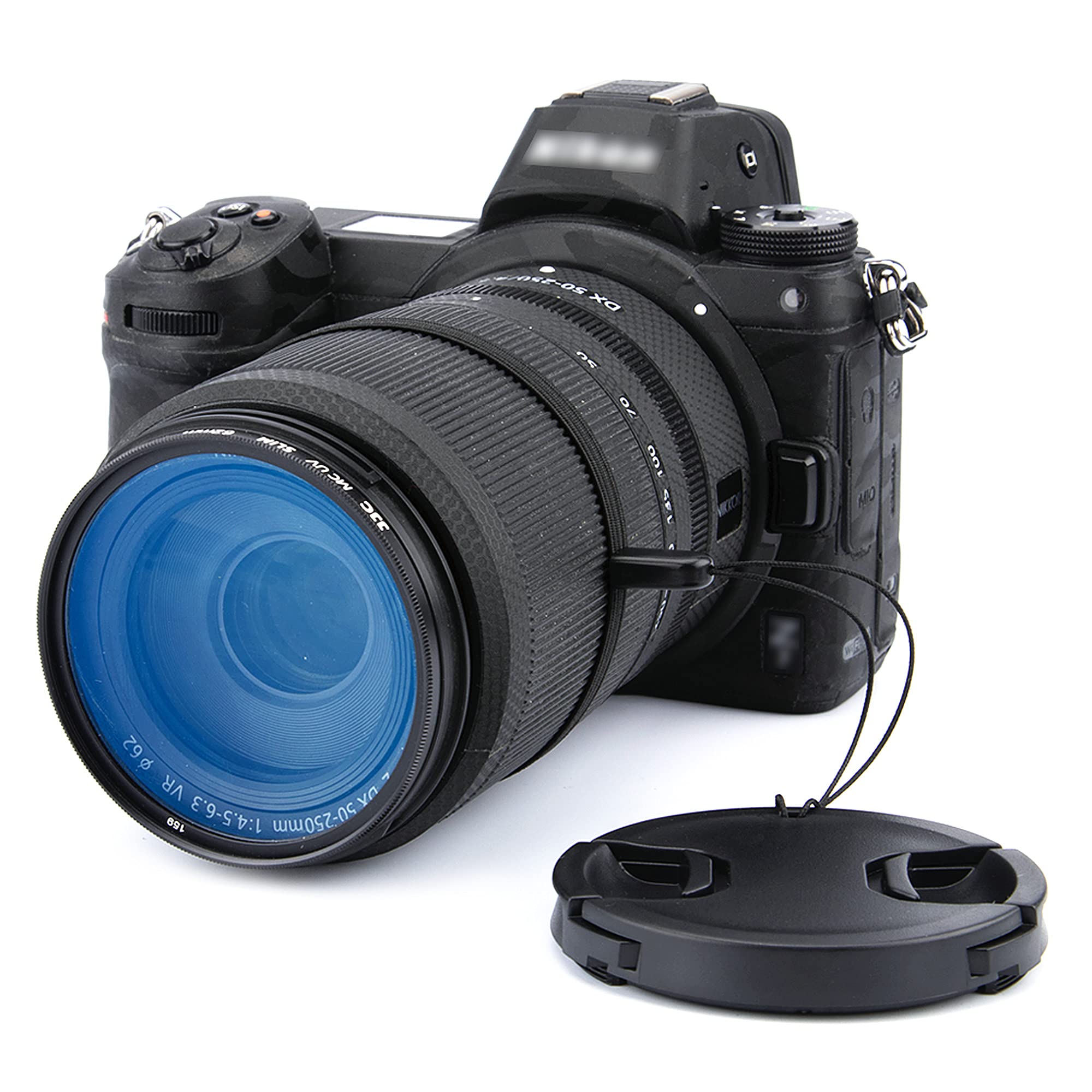 Jjc 2 Pack 62Mm Front Lens Cap Cover With Deluxe Cap Keeper For Sony E 10 18Mm F4 Oss, Nikon Z Dx 50 250Mm F4.5 6.3, Z 35Mm F1.8